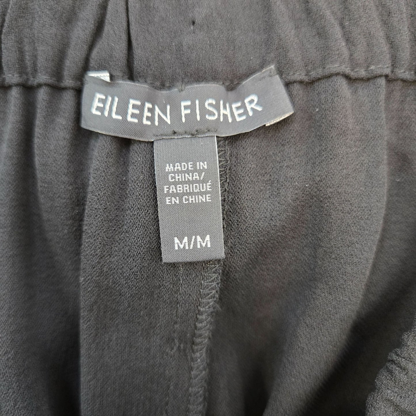 Eileen Fisher 100% Silk Pants Size Medium