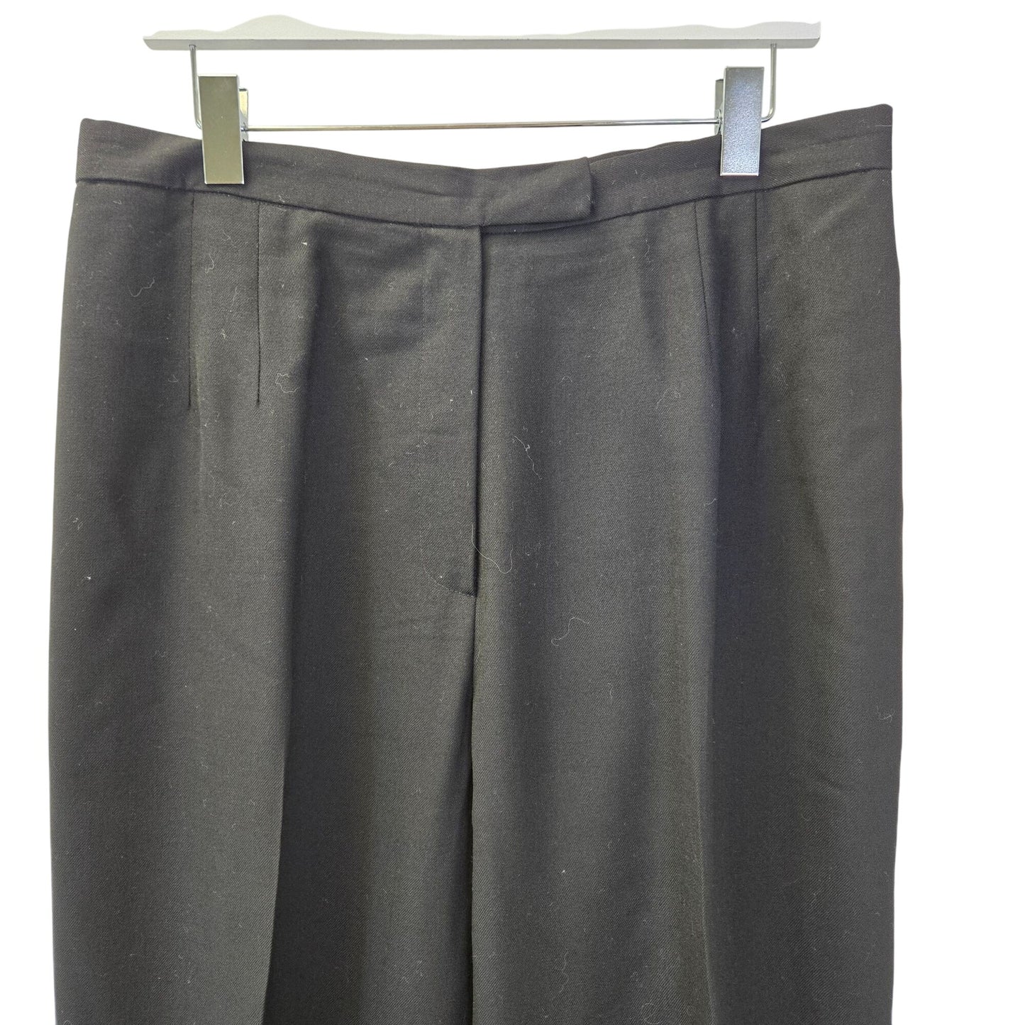 Talbots Woman 100% Wool Tapered Leg Trouser Pants Size 16W