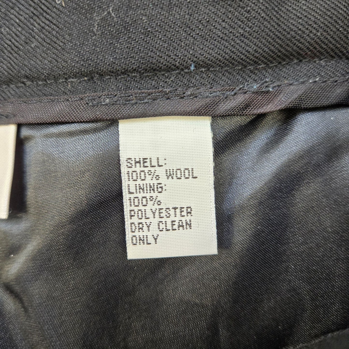 Talbots Woman 100% Wool Tapered Leg Trouser Pants Size 16W