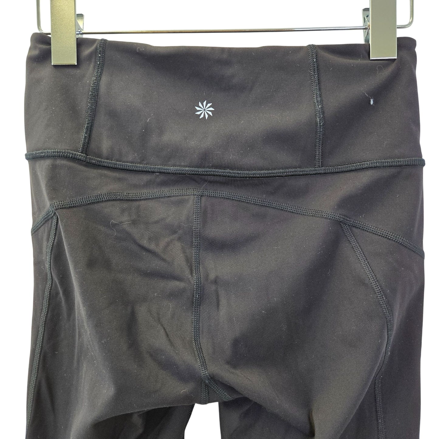 Athleta Rainier Activewear Zip Pocket Crop Tights Leggings Size XS