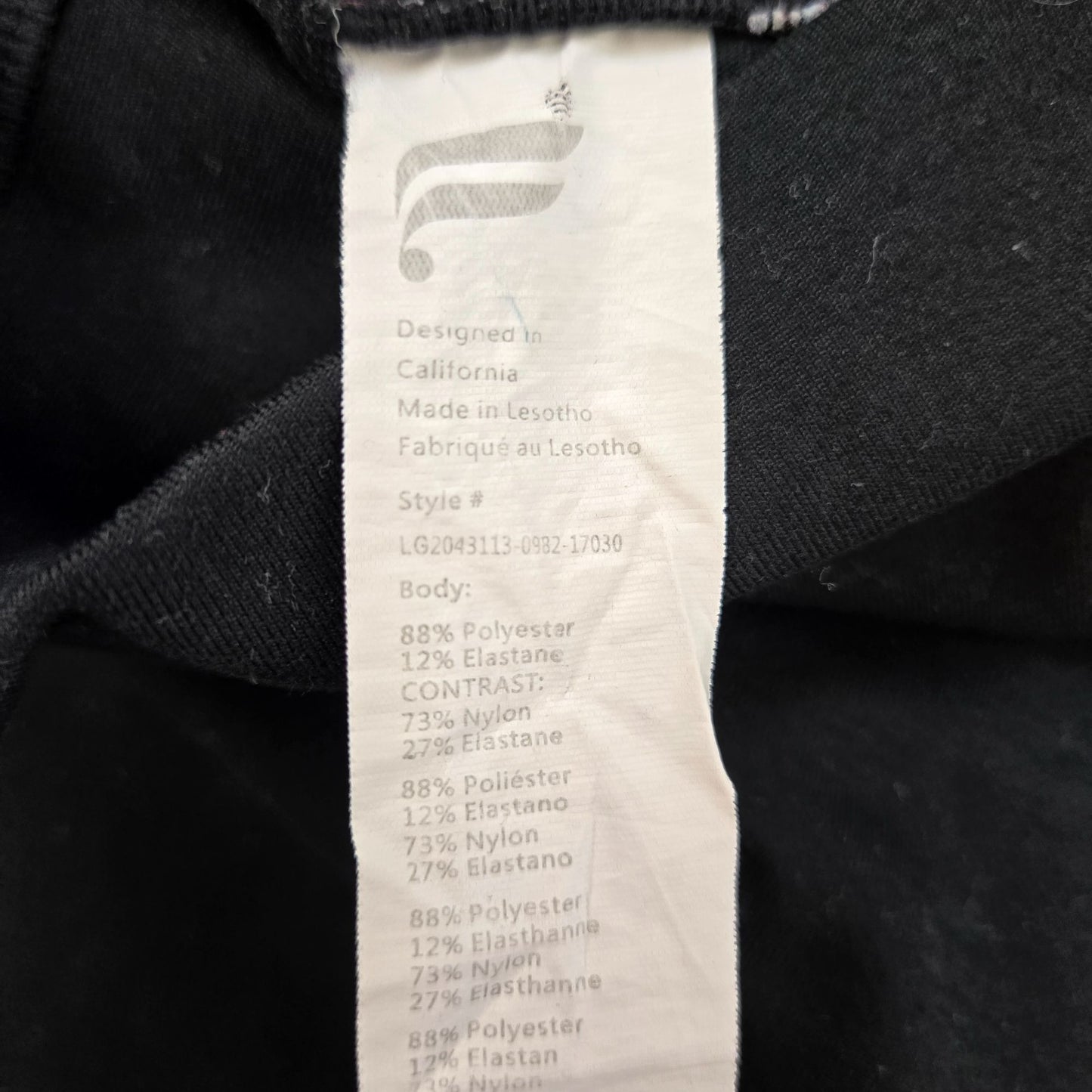 Fabletics Powerhold 23" Crop Leggings Size Small