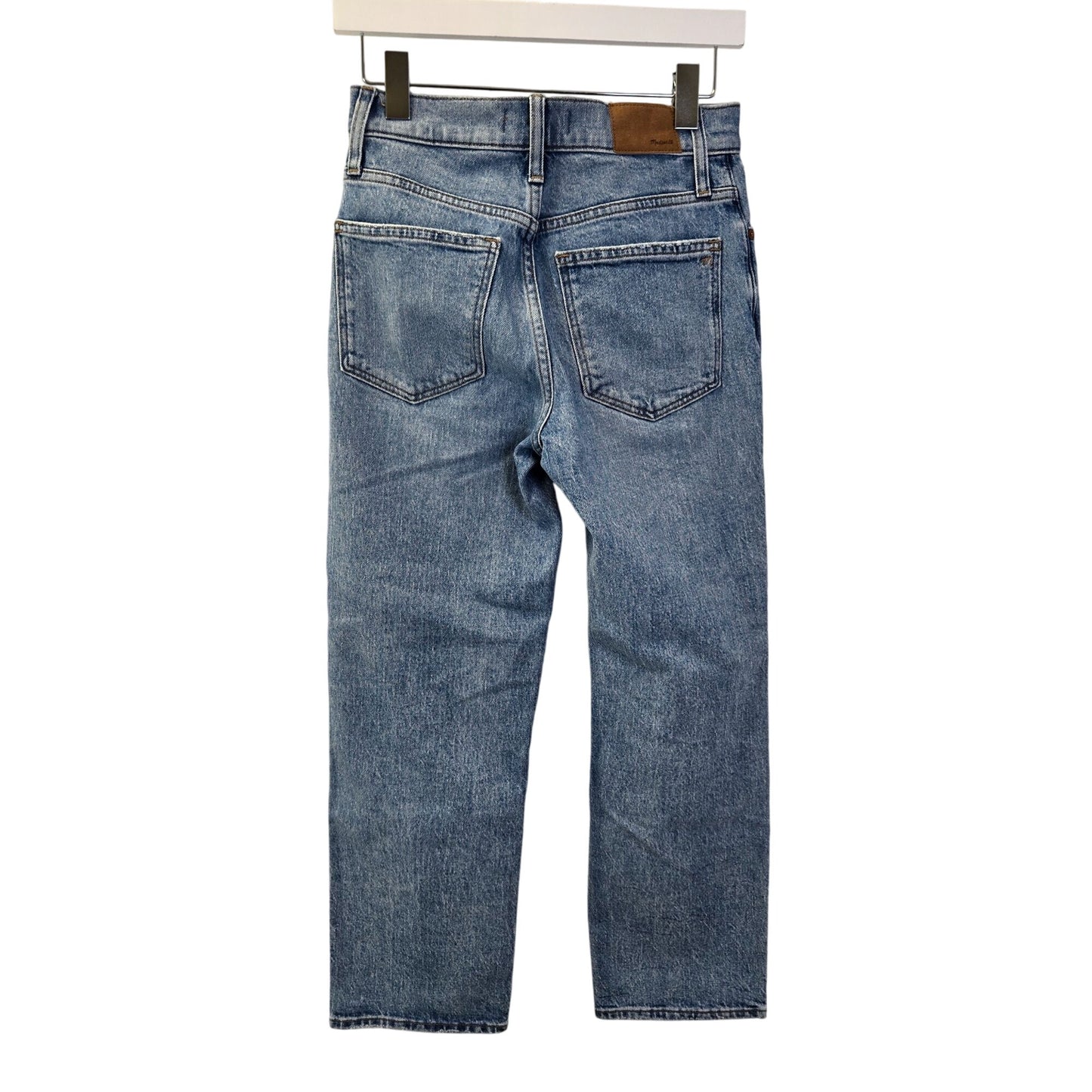 Madewell The Perfect Vintage Straight Distressed Jeans Size 25 Petite