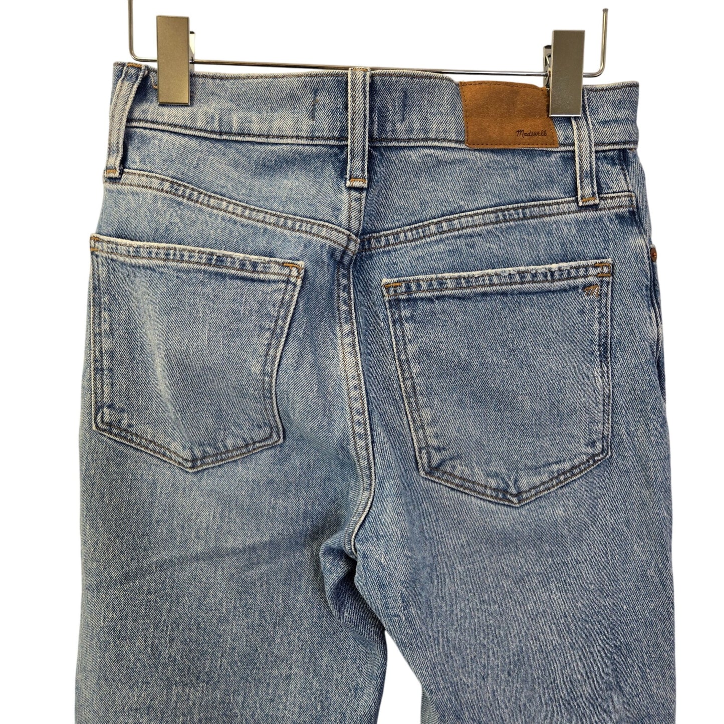 Madewell The Perfect Vintage Straight Distressed Jeans Size 25 Petite