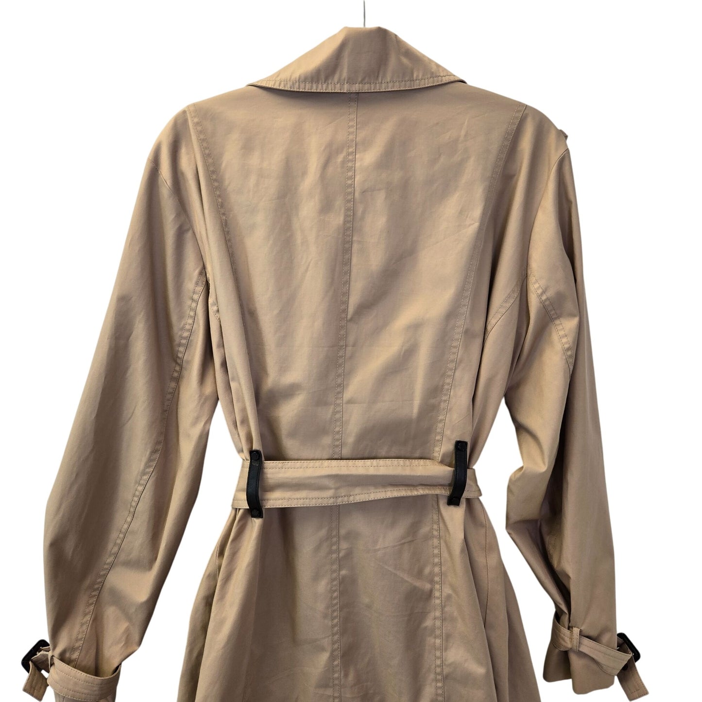 Michael Michael Kors Belted Double-Breasted Trench Coat Size XXL