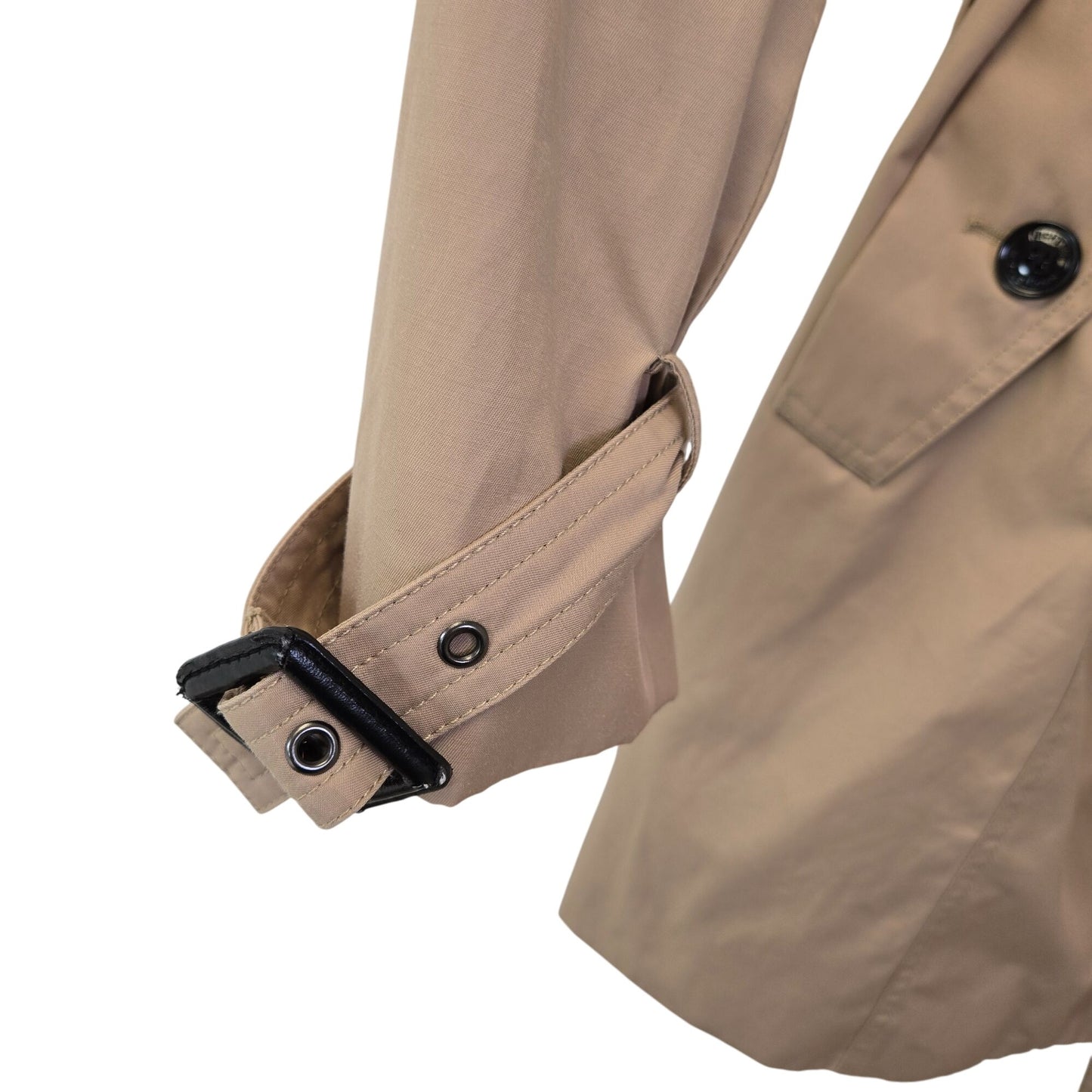 Michael Michael Kors Belted Double-Breasted Trench Coat Size XXL