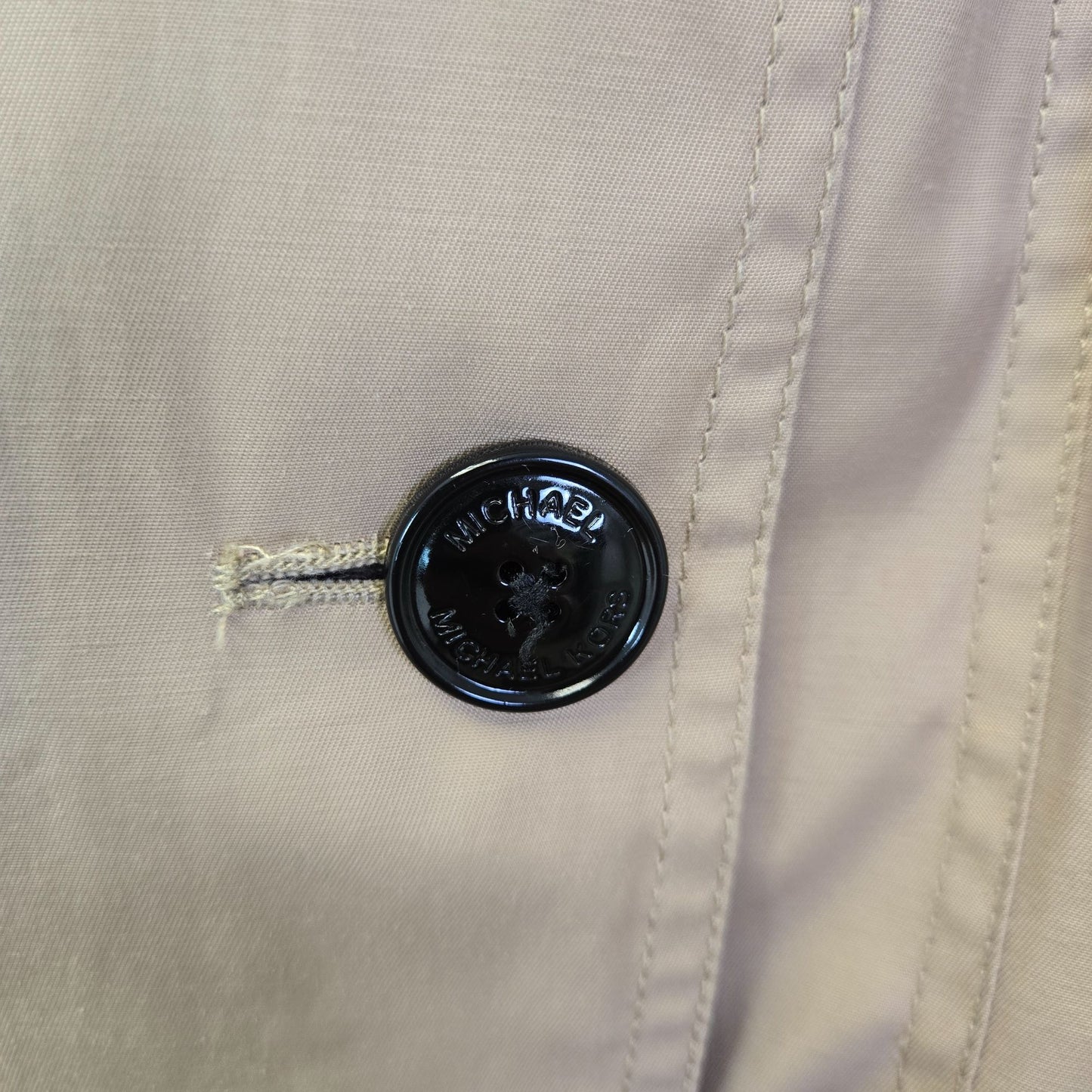 Michael Michael Kors Belted Double-Breasted Trench Coat Size XXL