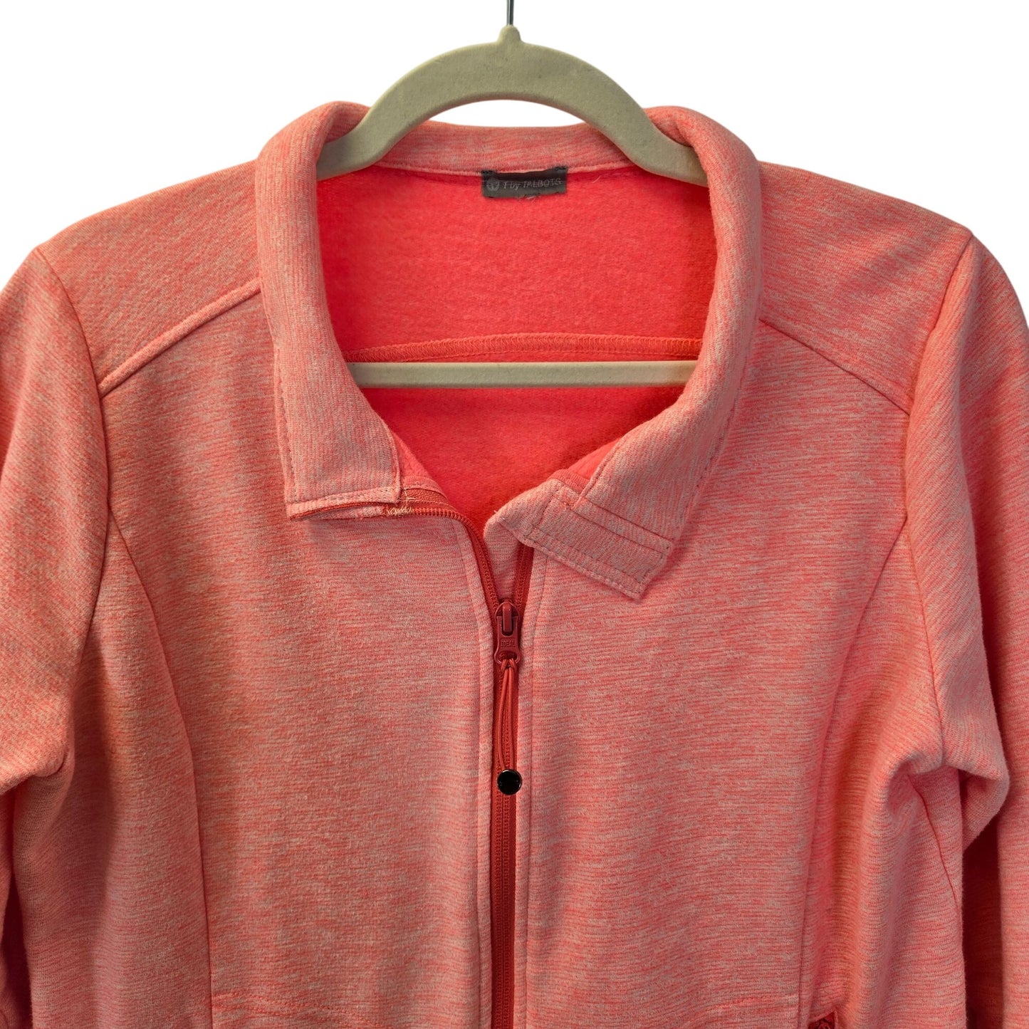 T by Talbots Fleece Lined Full Zip Activewear Jackets Size M (est)