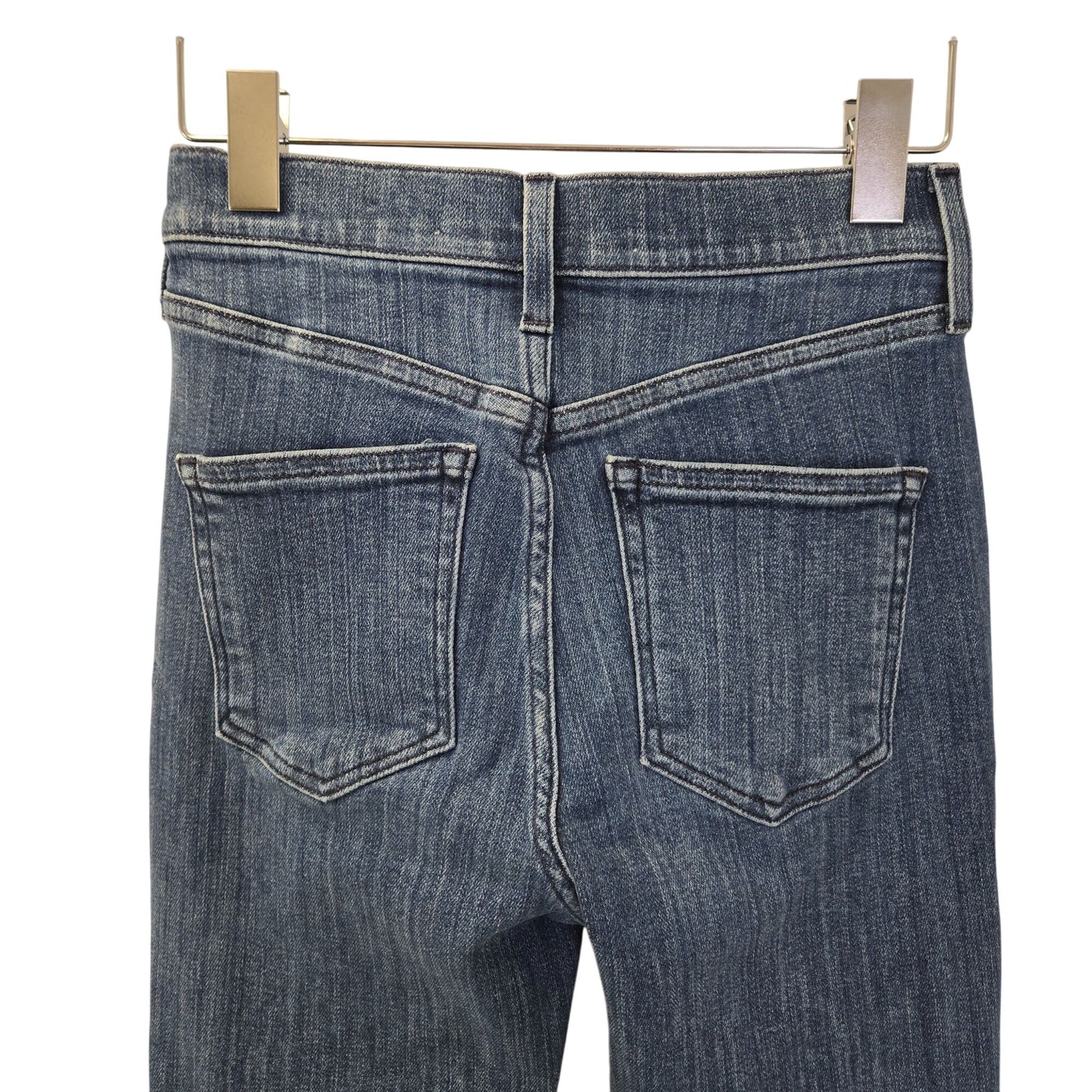 AYR The Pop Raw Hem Straight Leg Jeans Size 25 Short