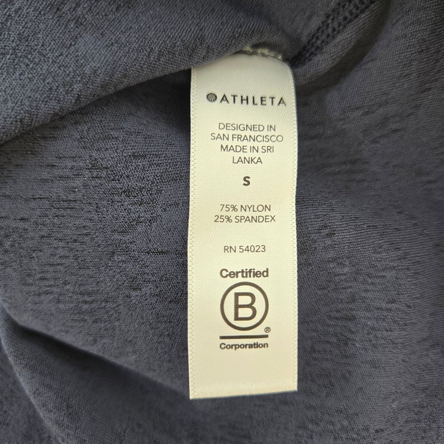 Athleta Floral Scoop Neck Textured Tank Top Size Small