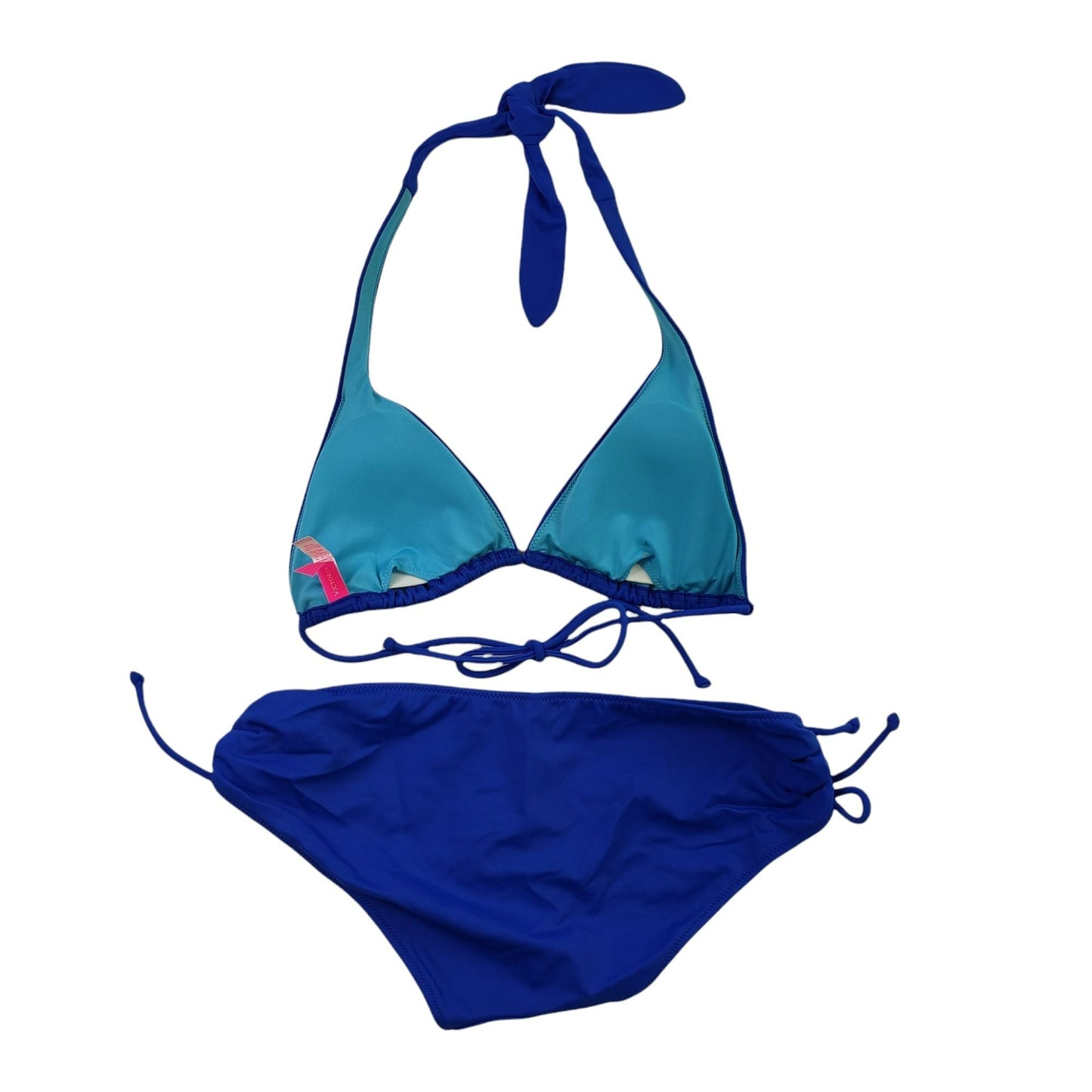 Victoria's Secret Bright Blue Bikini - Top Size M, Bottoms Size S.