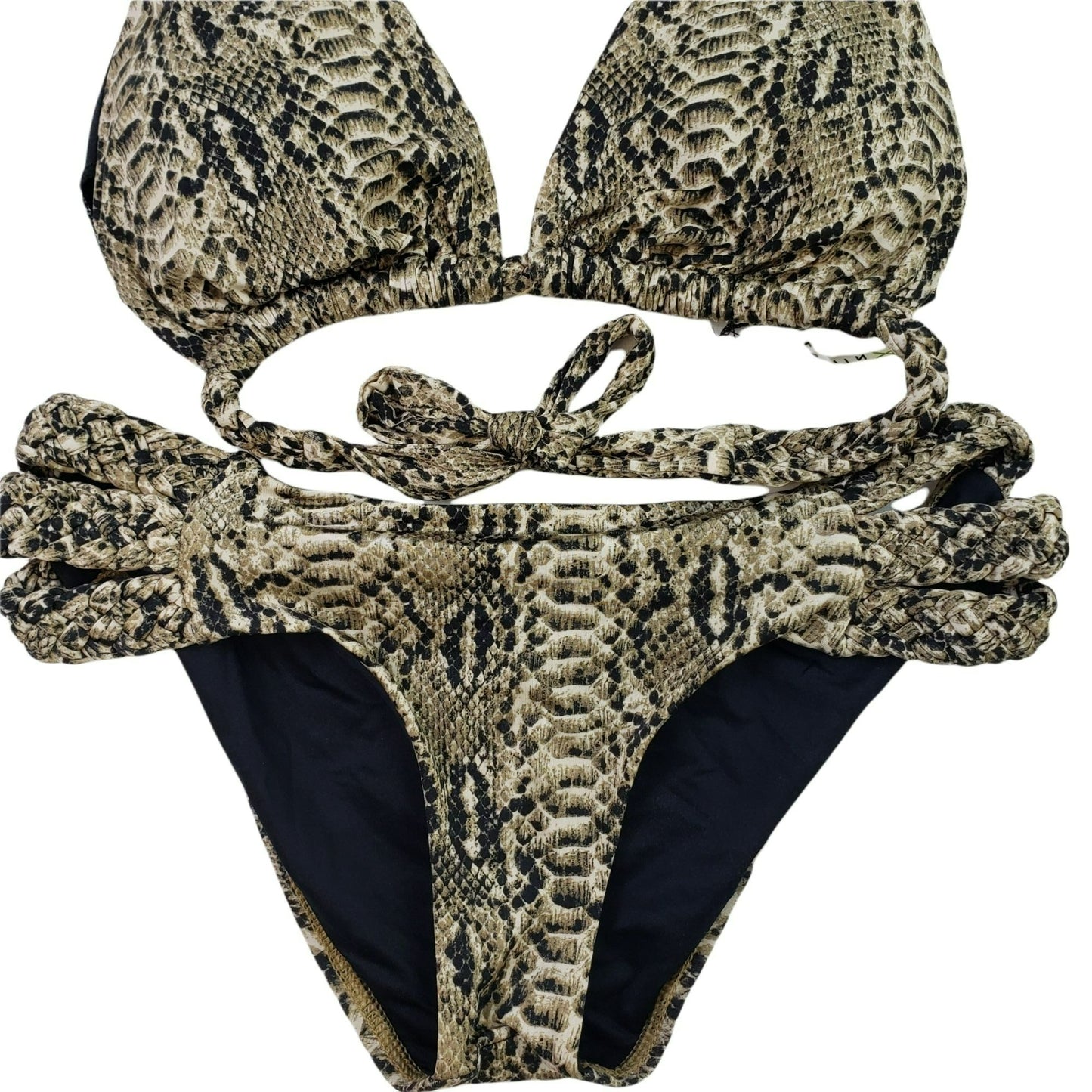 Vitamin A Snake Print Bikini