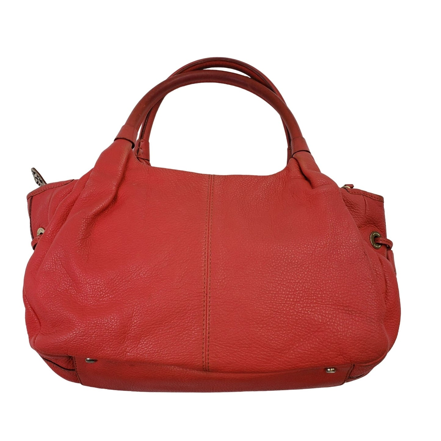 Kate Spade Hobo Stevie Red Pebbled Leather Shoulder Bag