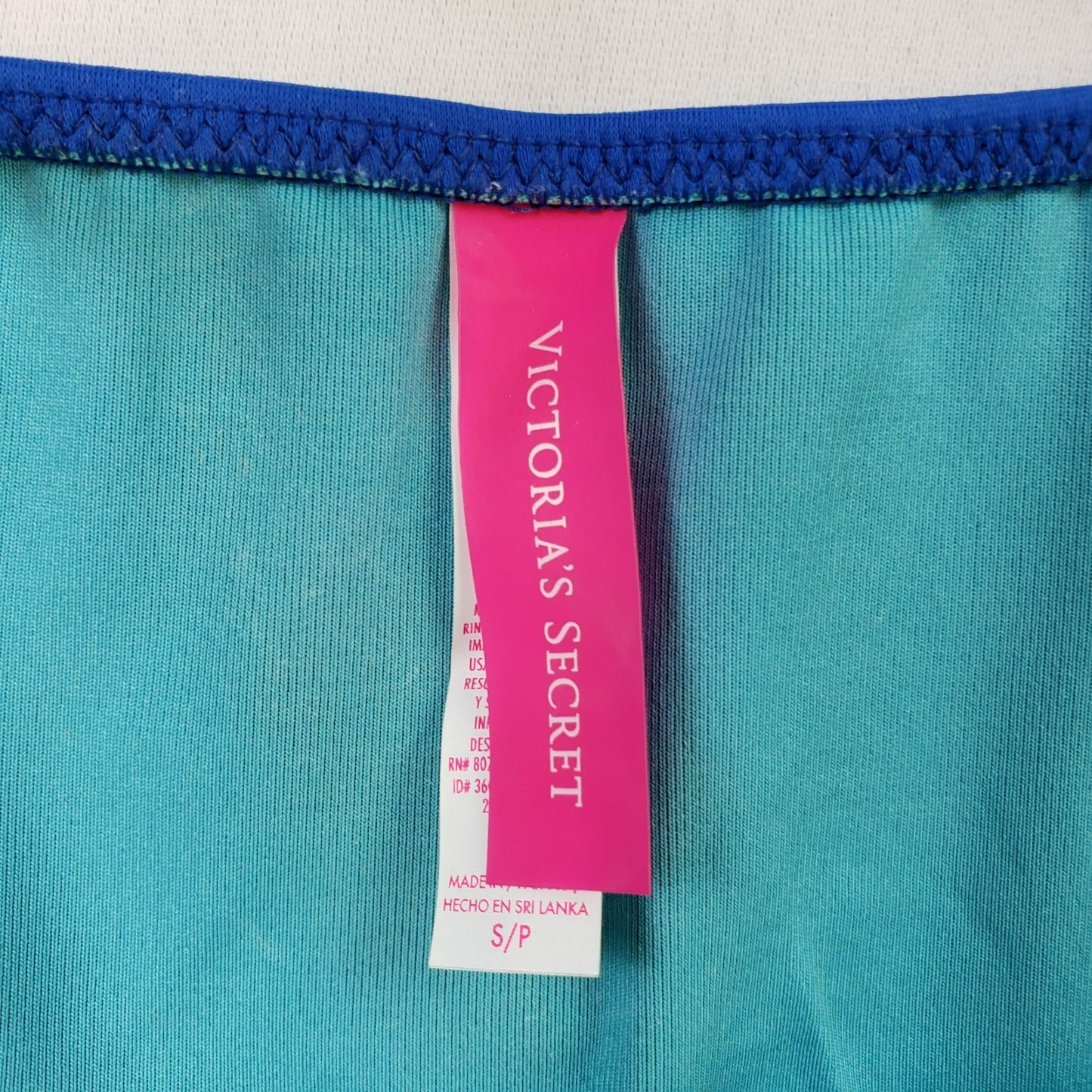 Victoria's Secret Bright Blue Bikini - Top Size M, Bottoms Size S.