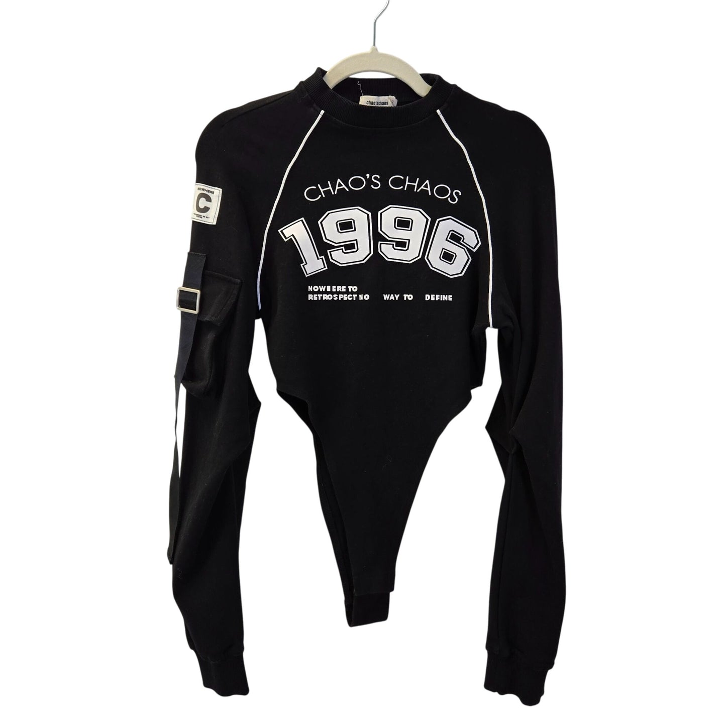 Chao's Chaos 1996 Graphic Streetwear Bodysuit Size Medium