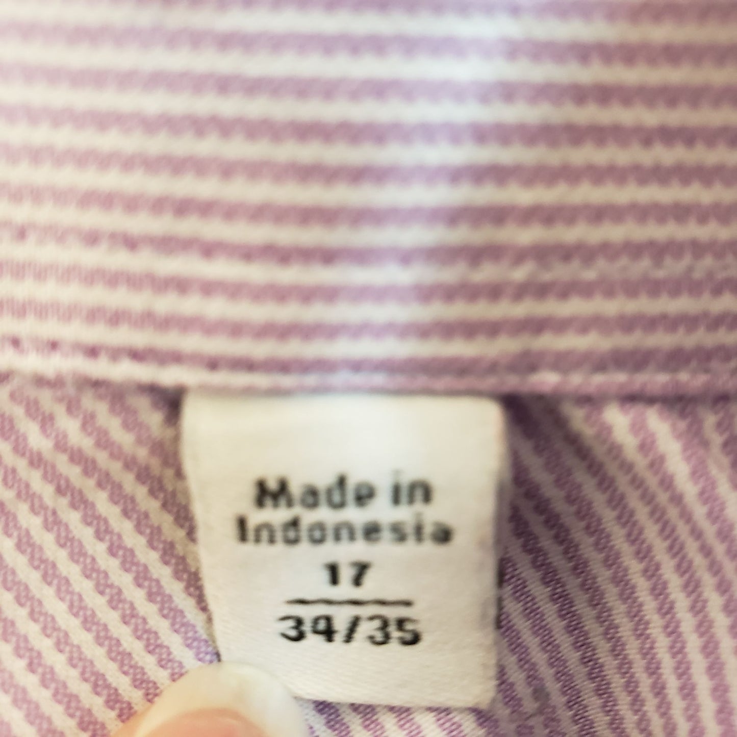 Calvin Klein Regular Fit Striped Button Down Shirt w/Cufflinks Size 2XL