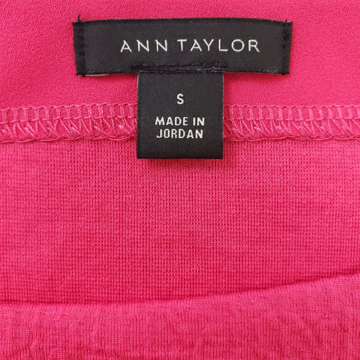 Ann Taylor Textured Bell Sleeve Top Size Small