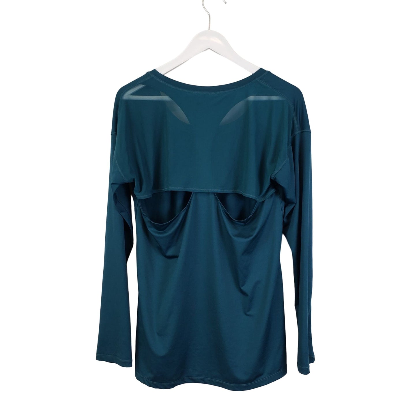 Calia by Carrie Underwood Long Sleeve Open Back Activewear Top Size Small