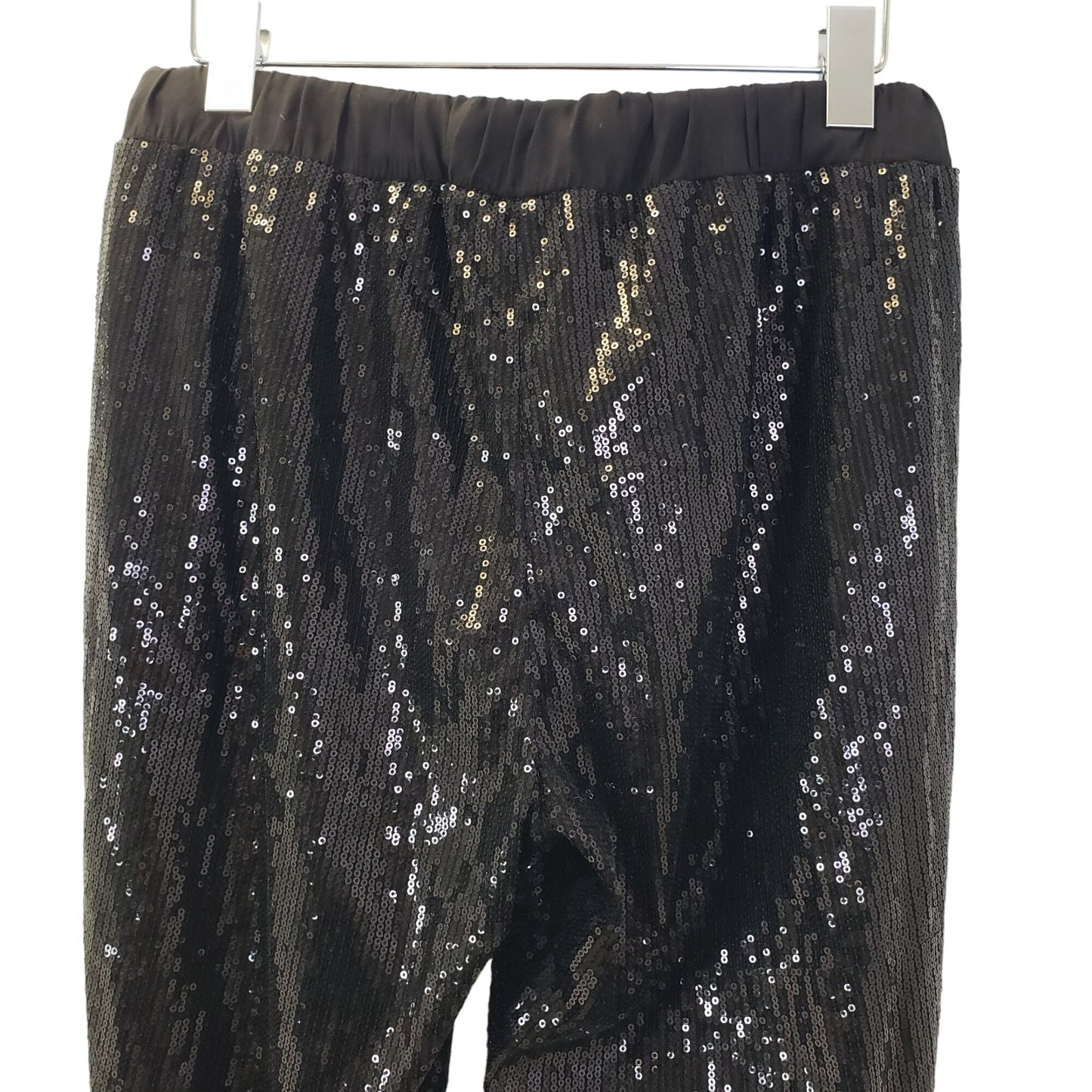 White House Black Market Sequin Split Ankle Pants Size Small