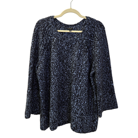 Talbots Plus Chunky Knit Wide Sleeve Crewneck Sweater Size 2X