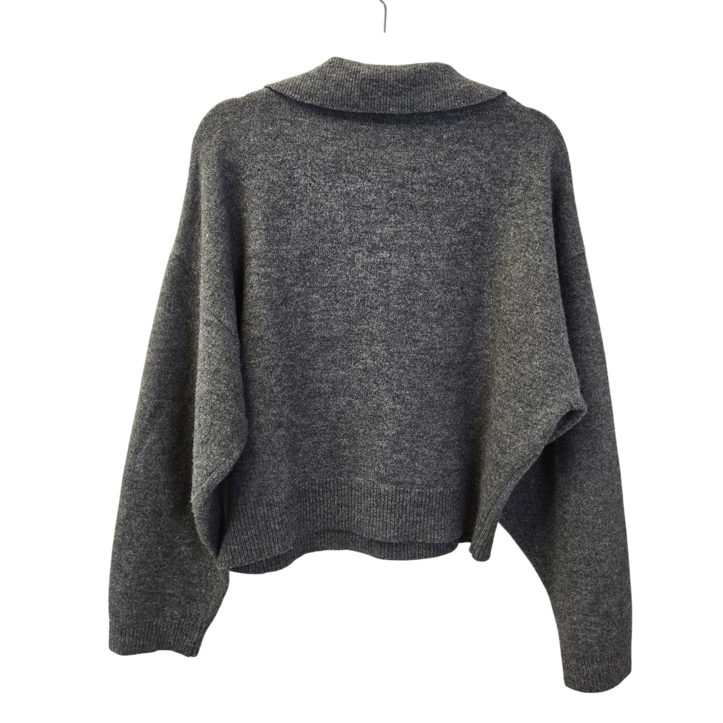 ASTR The Label Wool Blend Collared Cropped Sweater Size XL