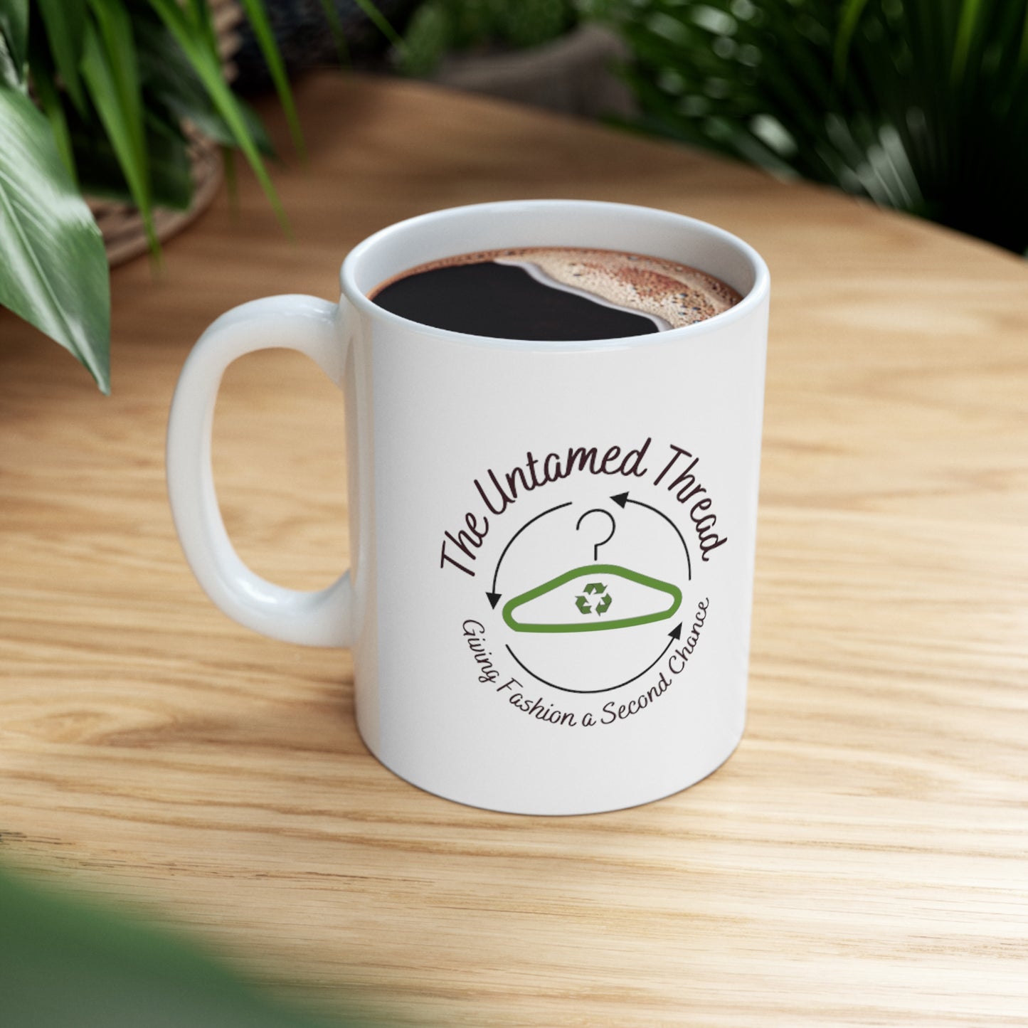 The Untamed Thread Ceramic Mug