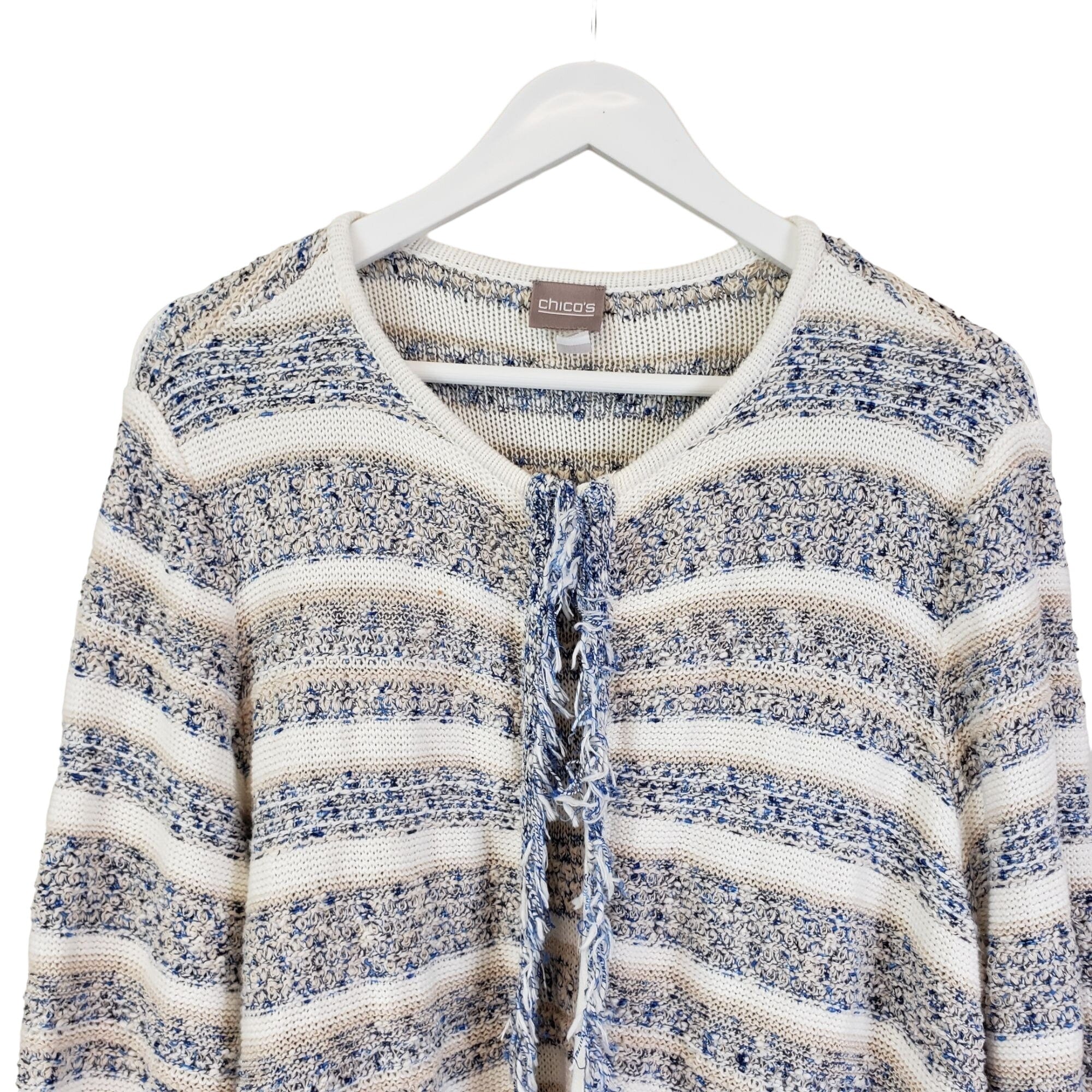 Chico's on sale cardigan sweaters