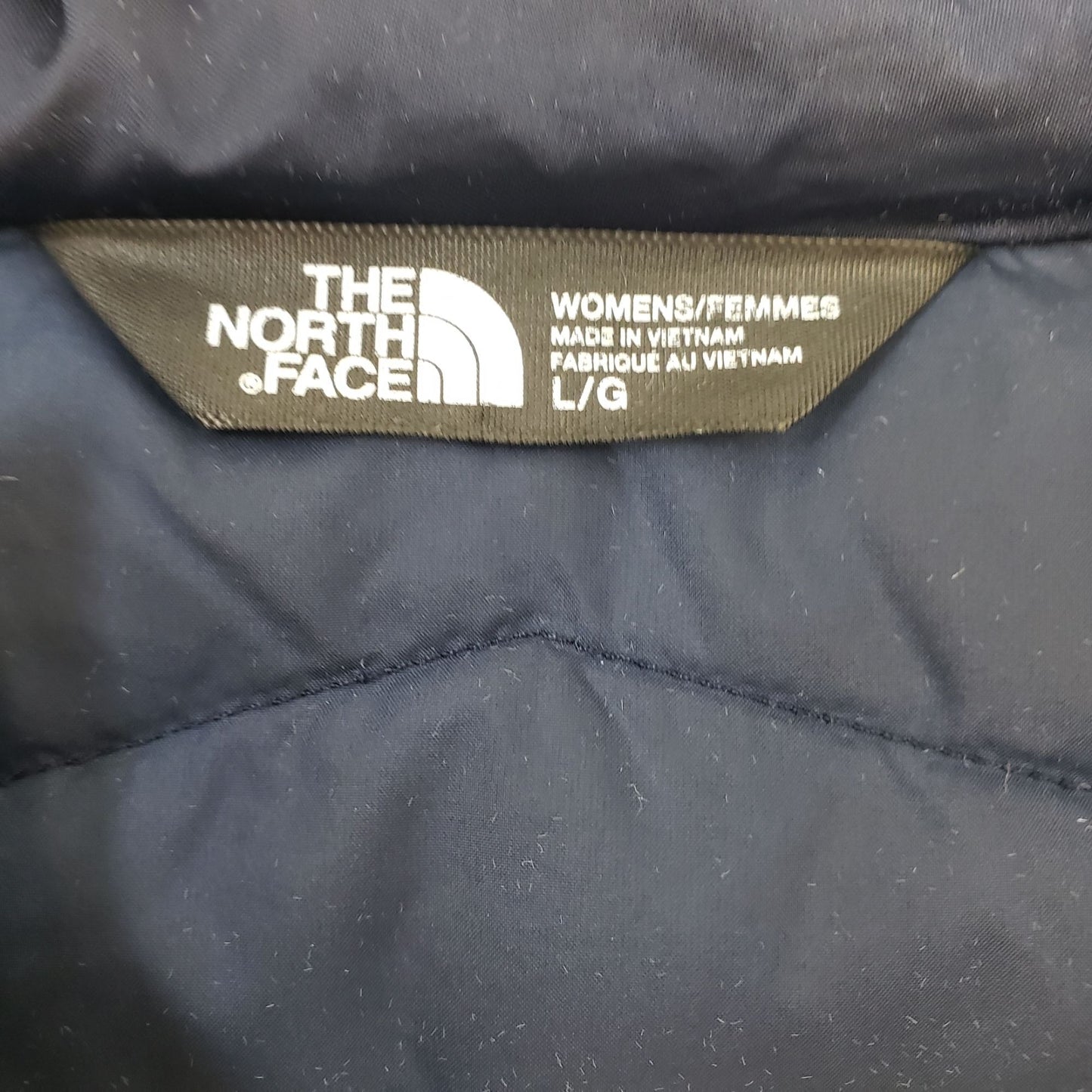 The North Face Aconcagua 550 Hooded Down Filled Quilted Jacket Size Large