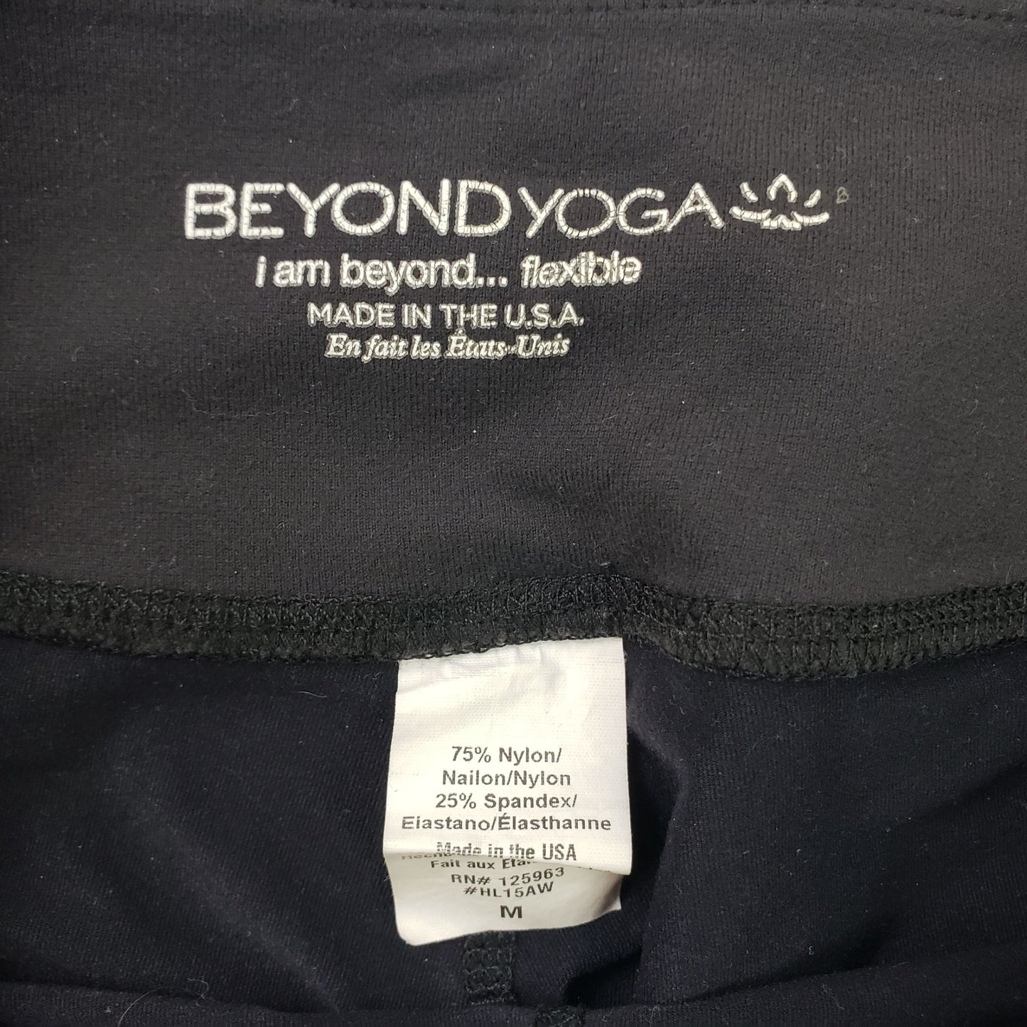 Beyond Yoga Low Rise Glitter Leggings Size Medium