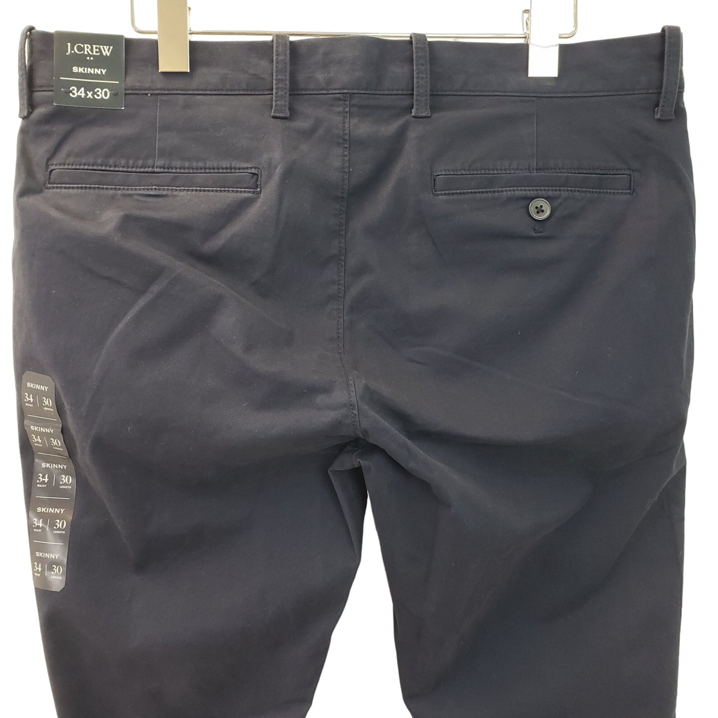 NWT J. Crew Factory Skinny Fit Chino Pants Size 34x30