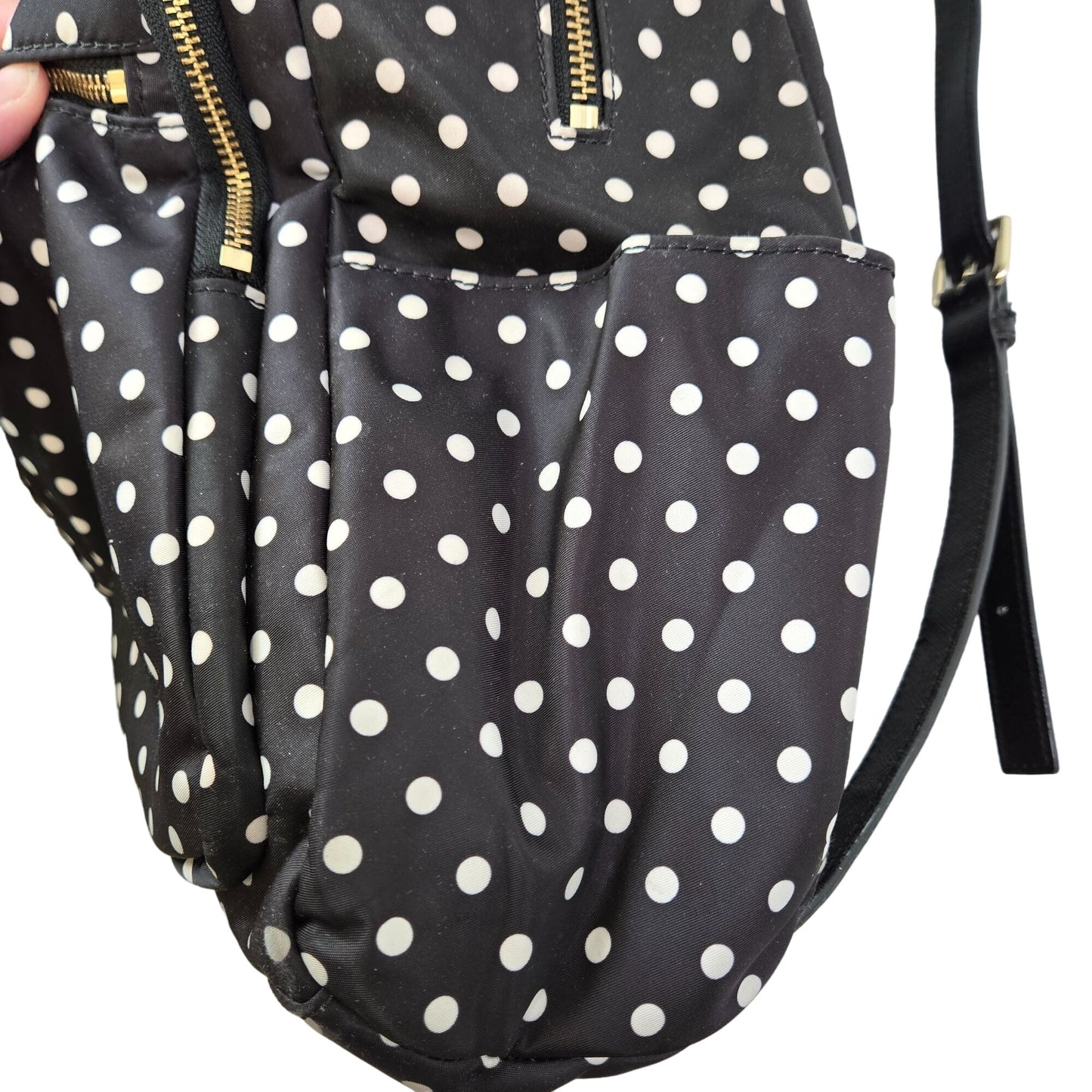 Kate Spade Women's Large Hilo Diamonddot Backpack Bag