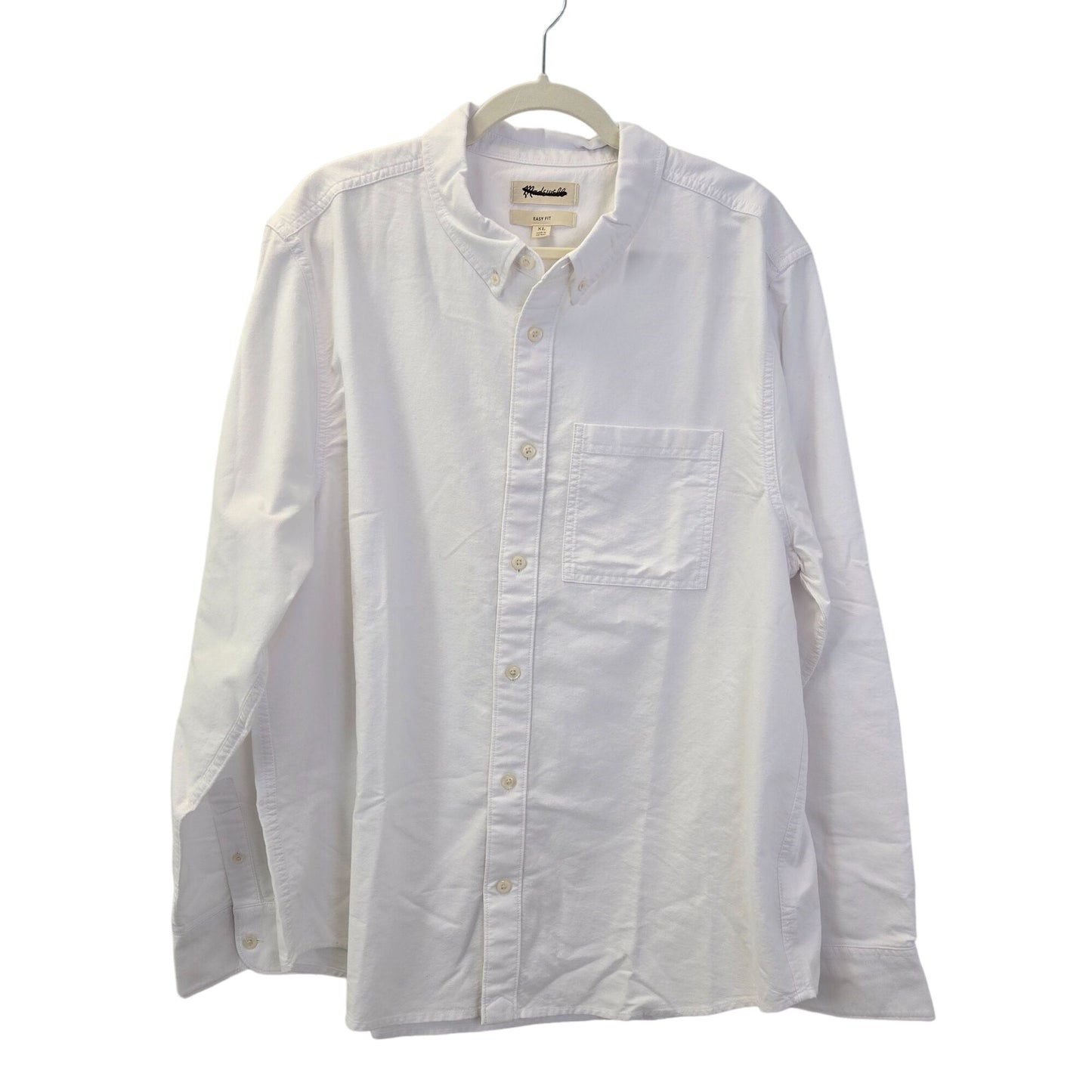 NWT Madewell Easy Fit Button Down Shirt Size XL