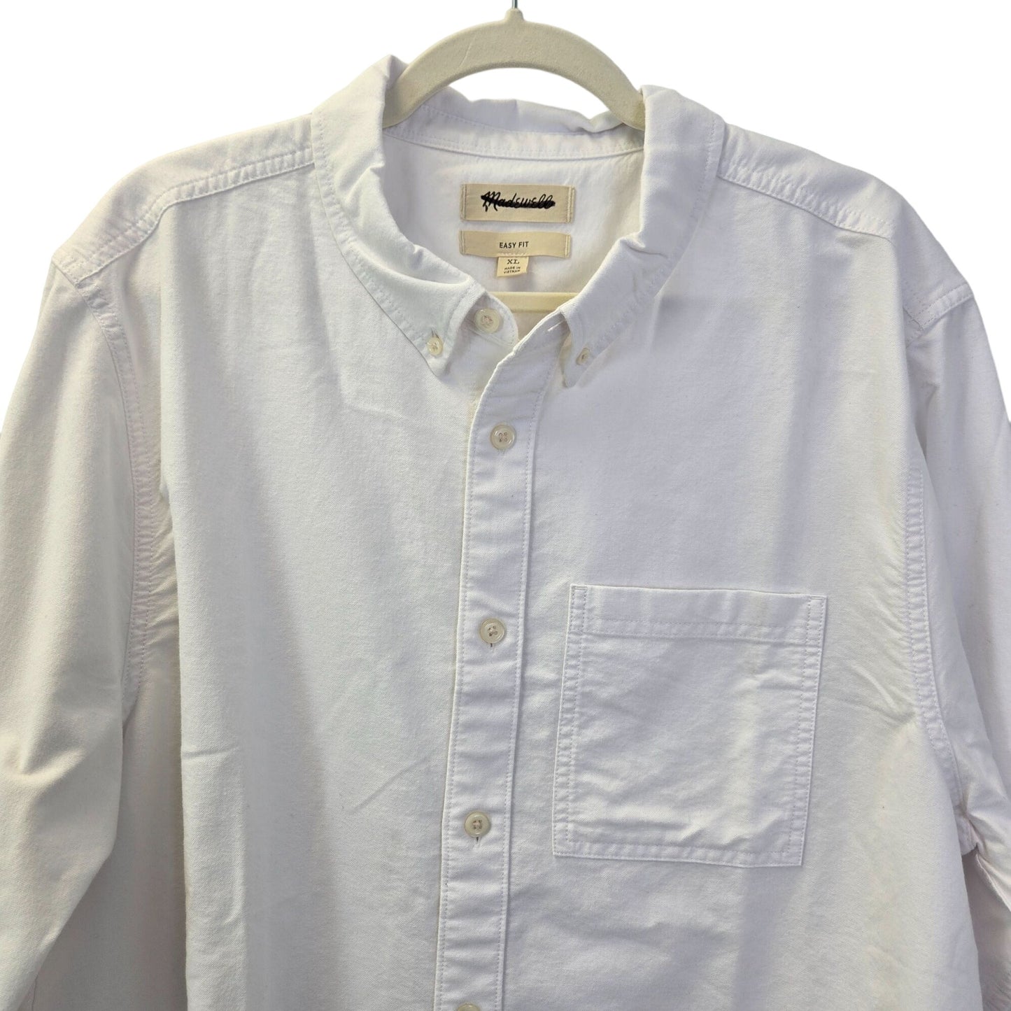 NWT Madewell Easy Fit Button Down Shirt Size XL