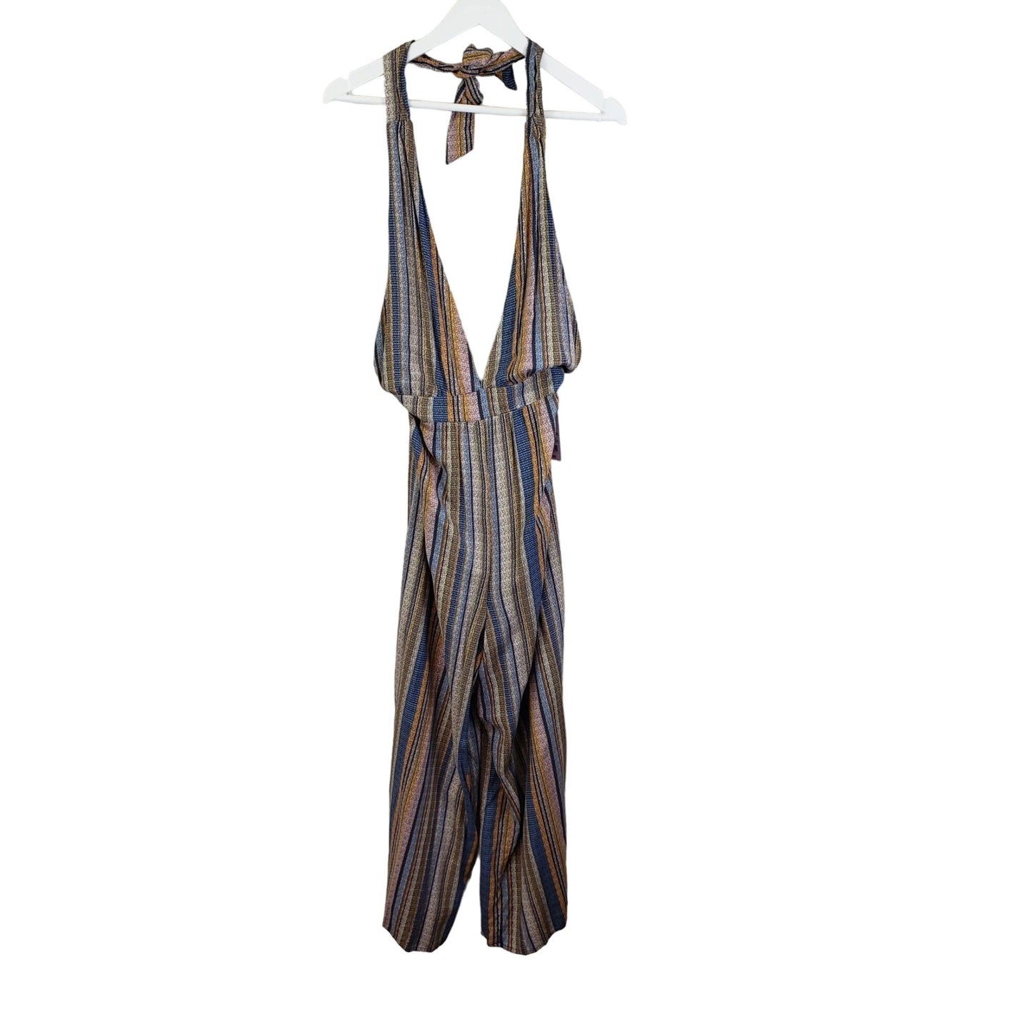 NWT Wild Fable Striped Backless Jumpsuit Size XS