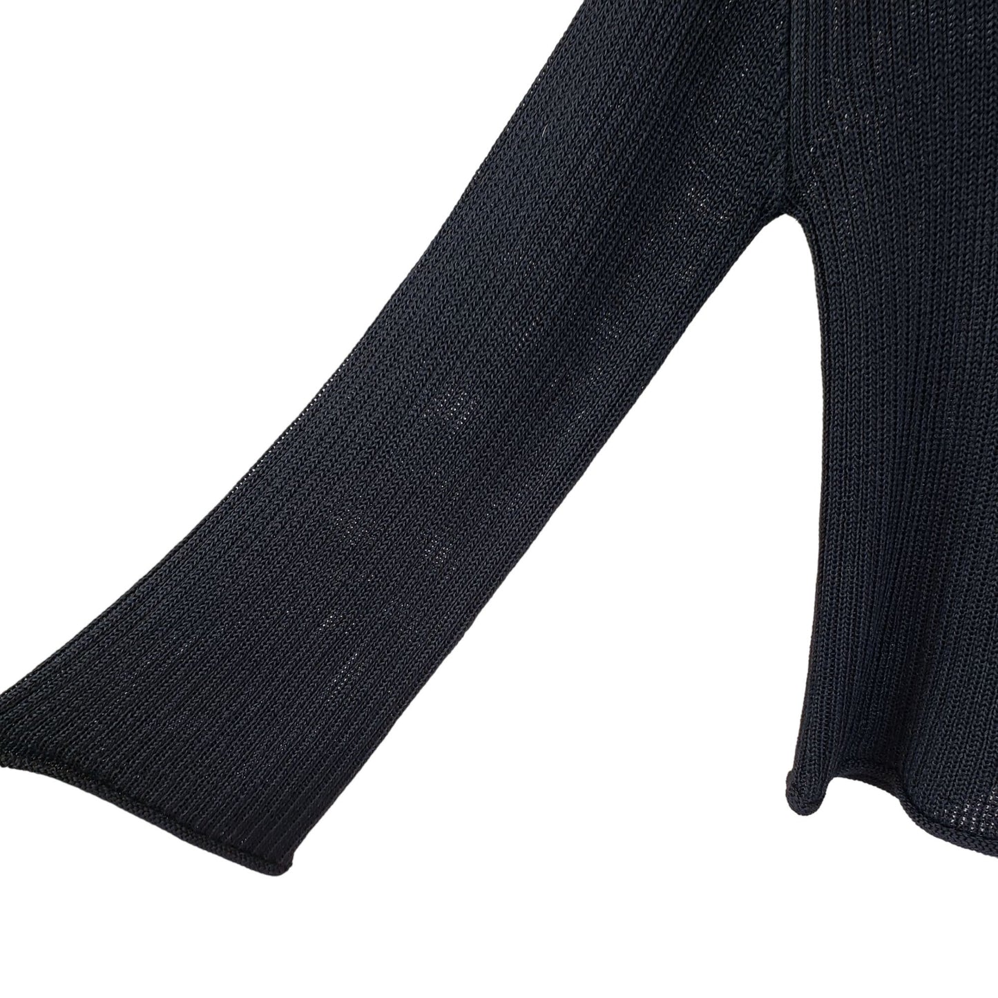 Elizabeth & James Knit Crewneck Bell Sleeve Sweater Size Small