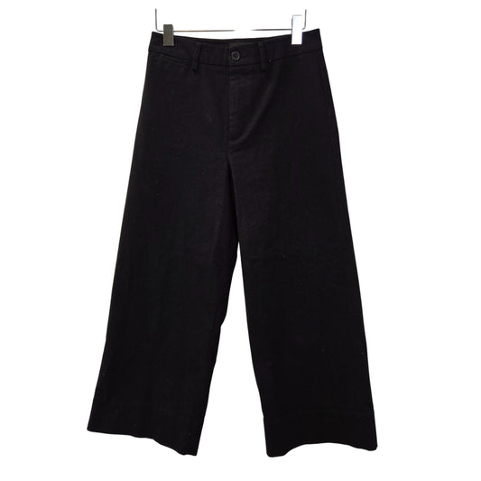 Frank and Oak Wide Leg High Rise Crop Pants Size 6