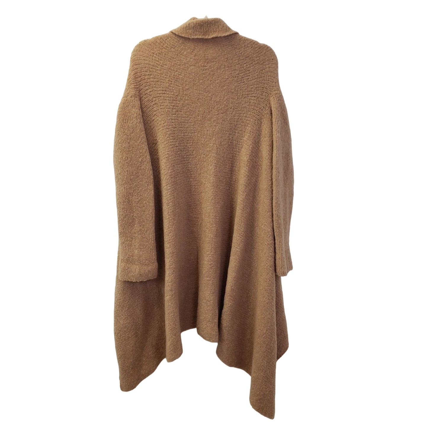 Liviana Conti Fleece Wool Blend Wrap Sweater Size Medium (est)