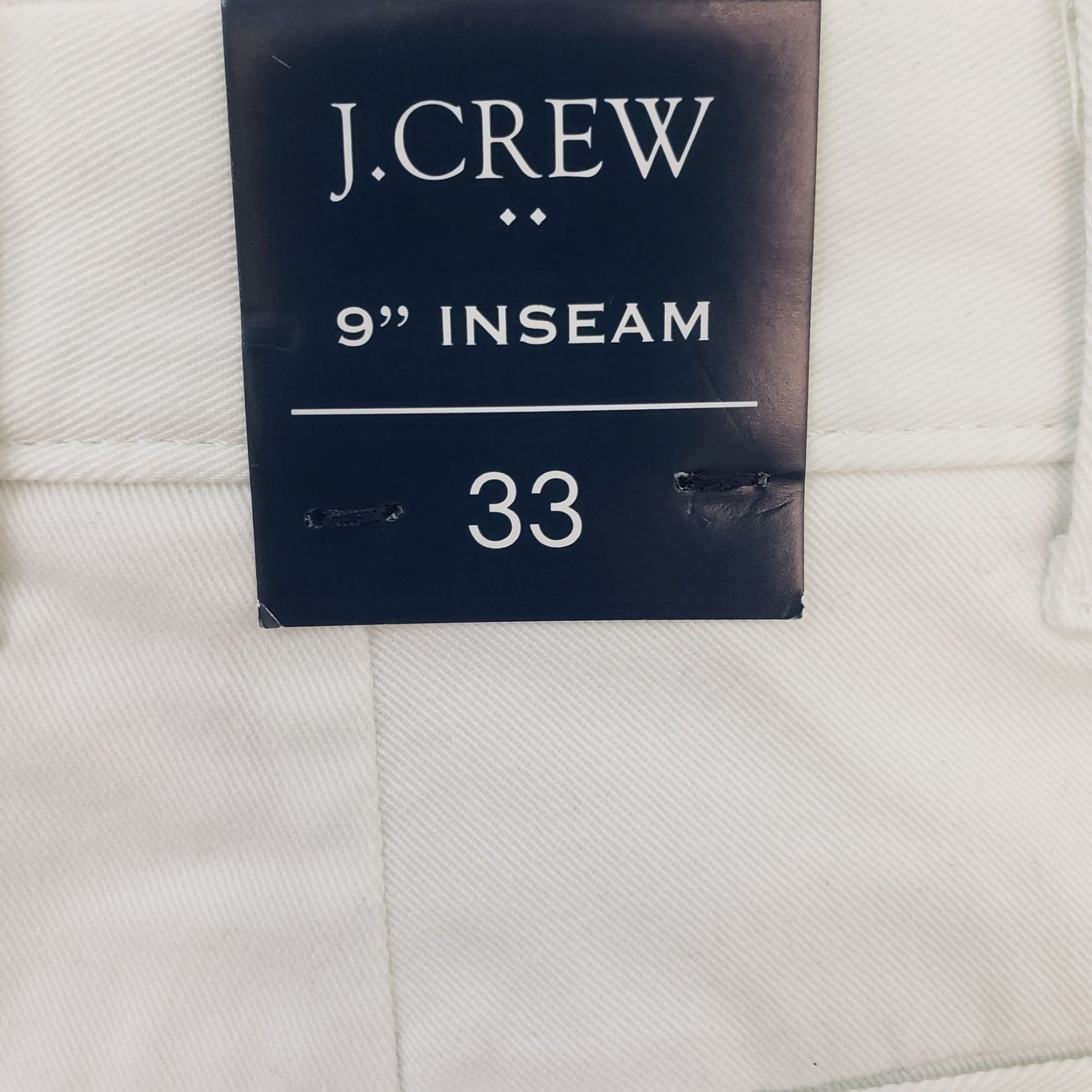 NWT J. Crew Factory 9" Flex Chino Shorts Size 33