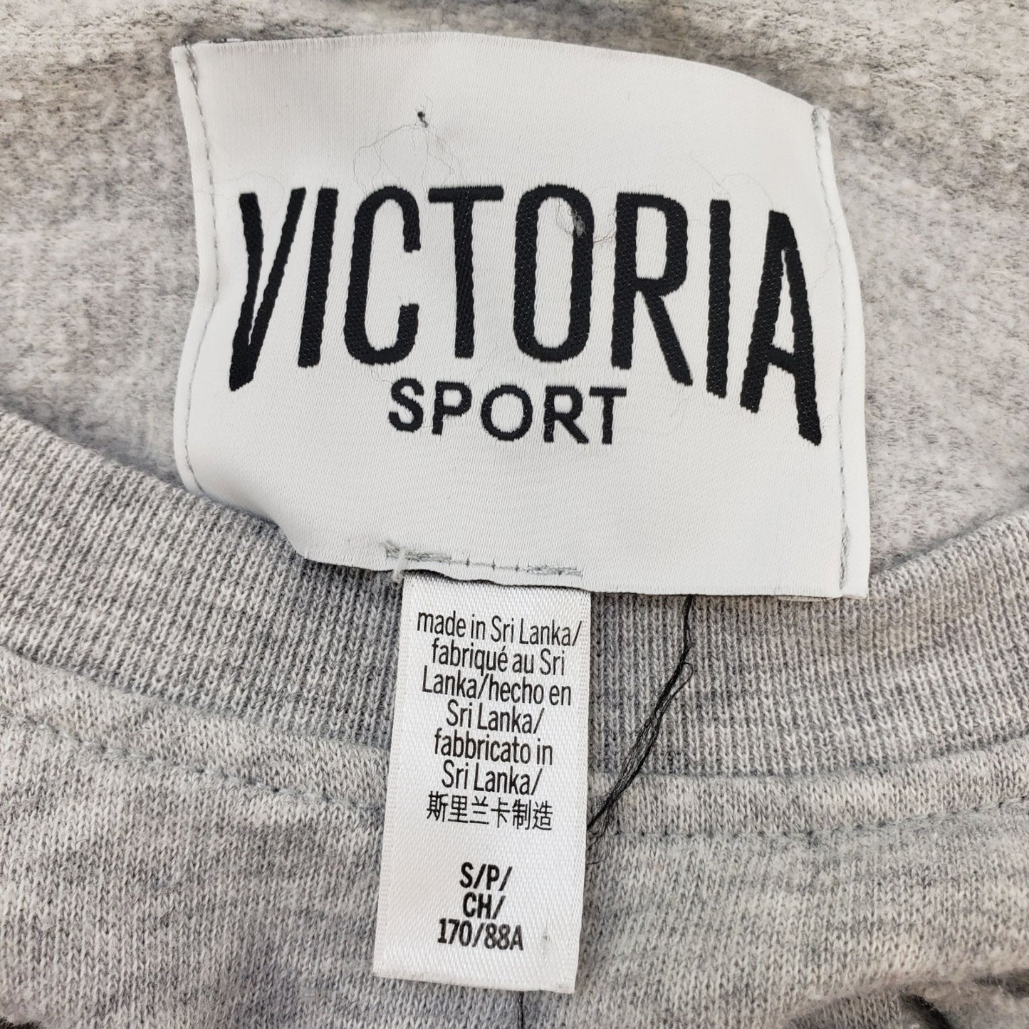 Victoria Sport Distressed Crewneck Sweatshirt Size Small