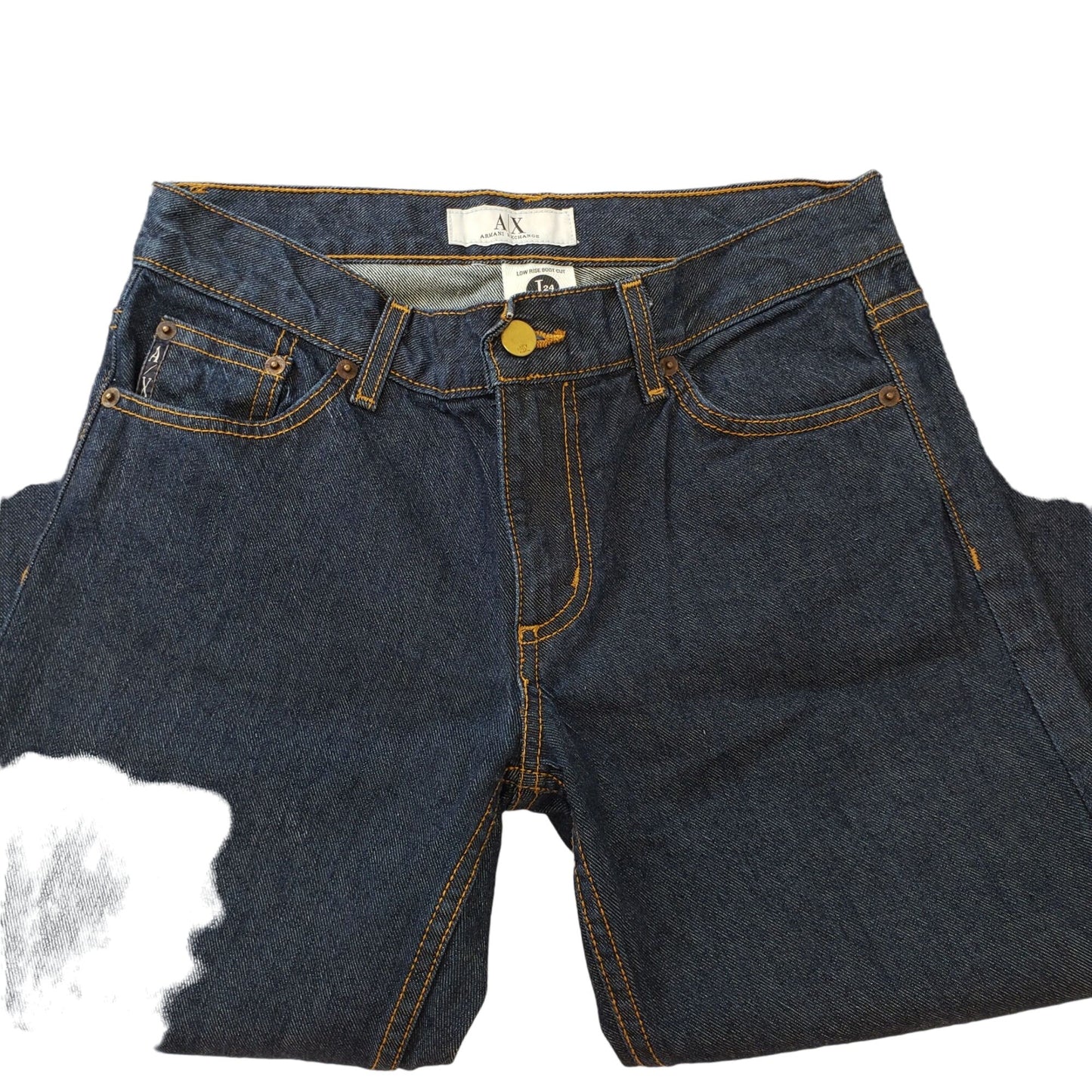 A/X Armani Exchange J24 Low Rise Bootcut Jeans Size 4