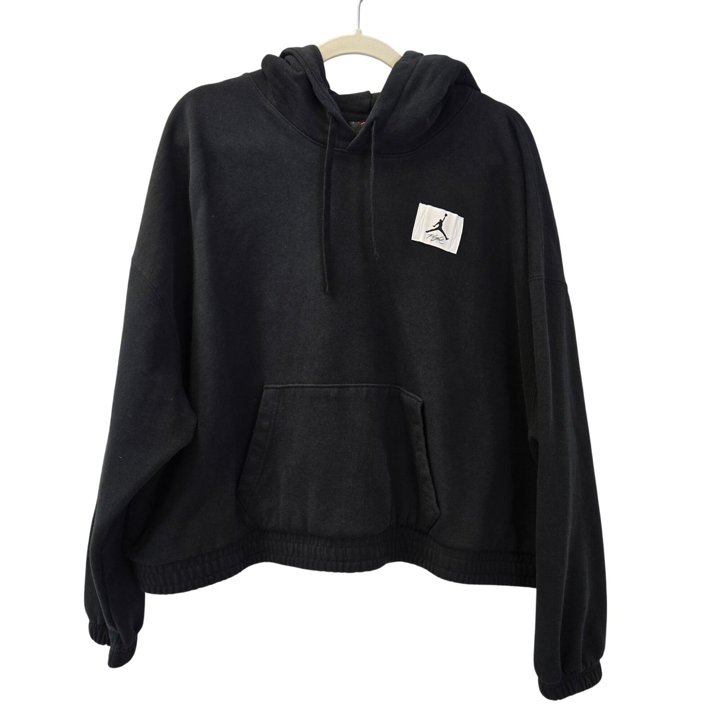 Nike Jordan Flight Loose Fit Cropped Dolman Sleeve Hoodie Size 2X