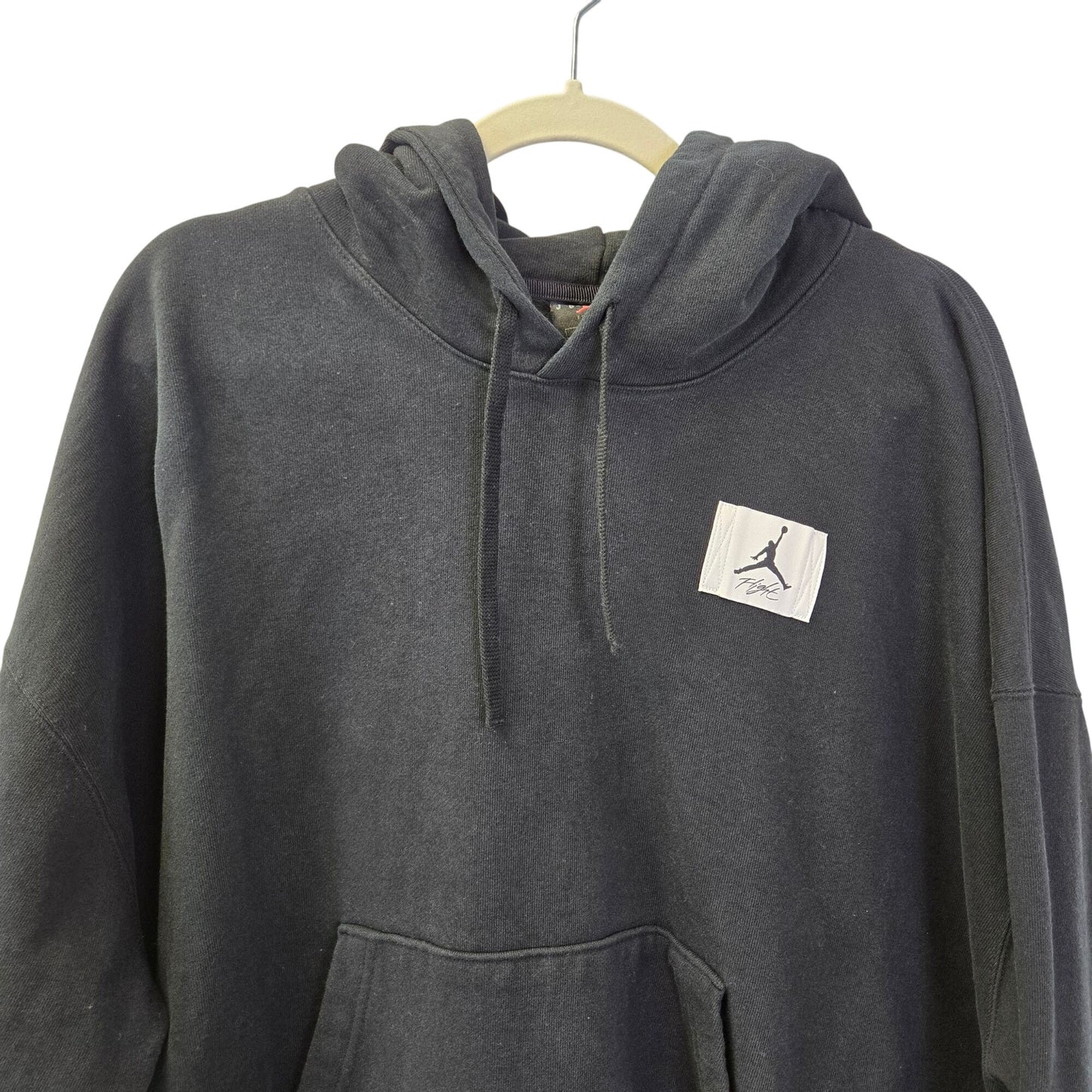 Nike Jordan Flight Loose Fit Cropped Dolman Sleeve Hoodie Size 2X