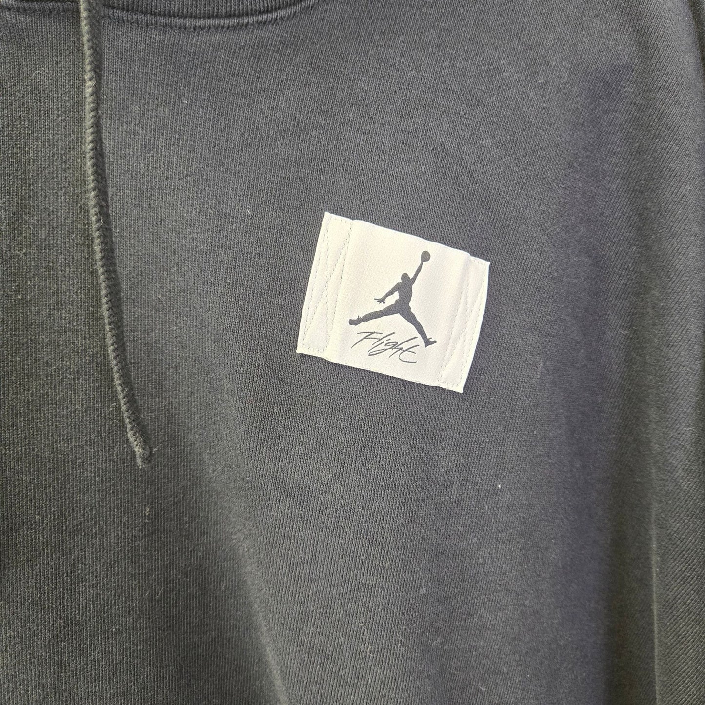 Nike Jordan Flight Loose Fit Cropped Dolman Sleeve Hoodie Size 2X