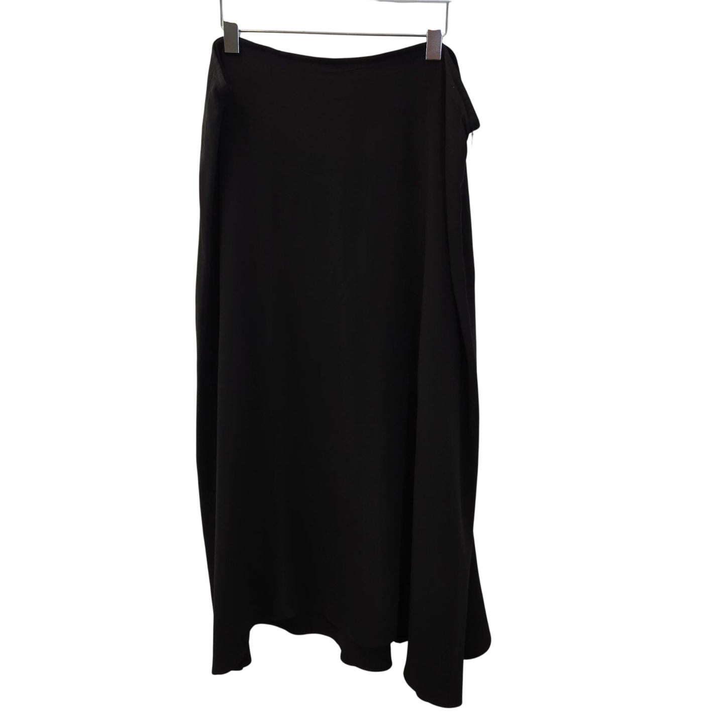Eileen Fisher 100% Silk A-Line Midi Skirt Size XL