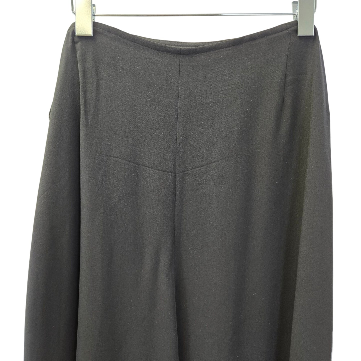 Eileen Fisher 100% Silk A-Line Midi Skirt Size XL