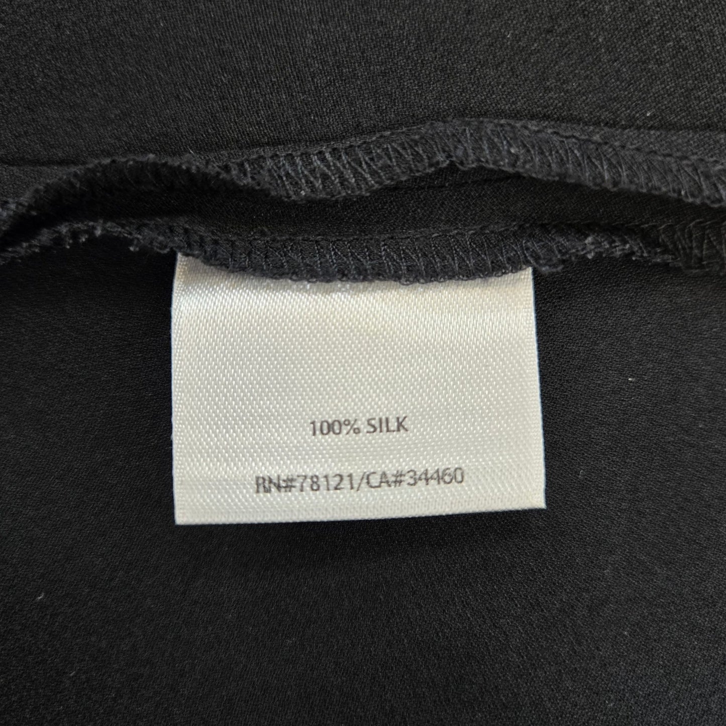 Eileen Fisher 100% Silk A-Line Midi Skirt Size XL