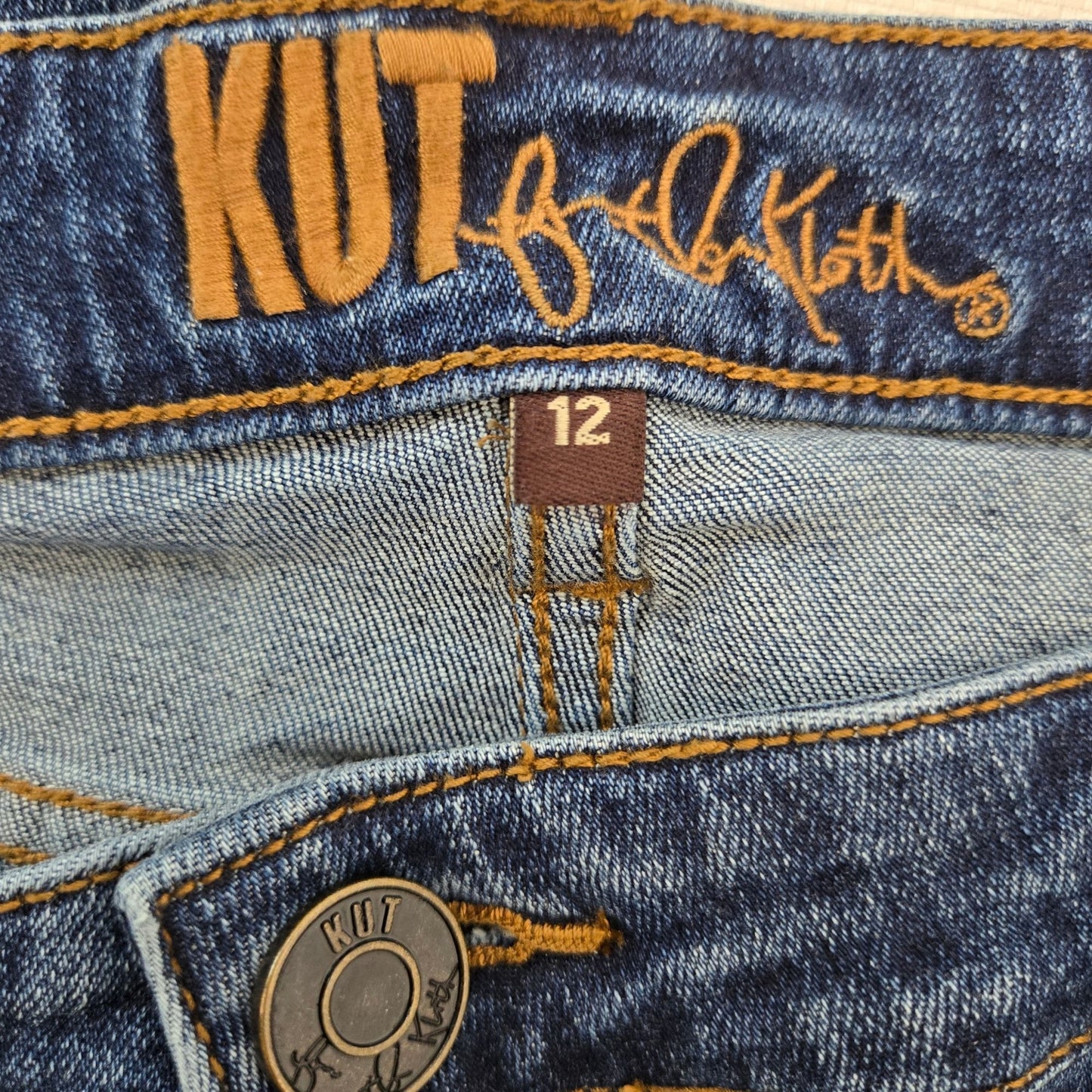 Kut from the Kloth Katy Boyfriend Jeans Size 12