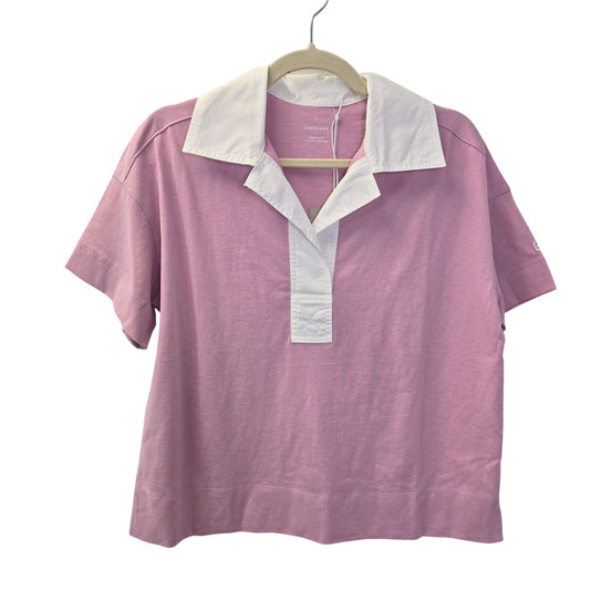 NWT Everlane Organic Cotton Polo Short Sleeve Top Size Small