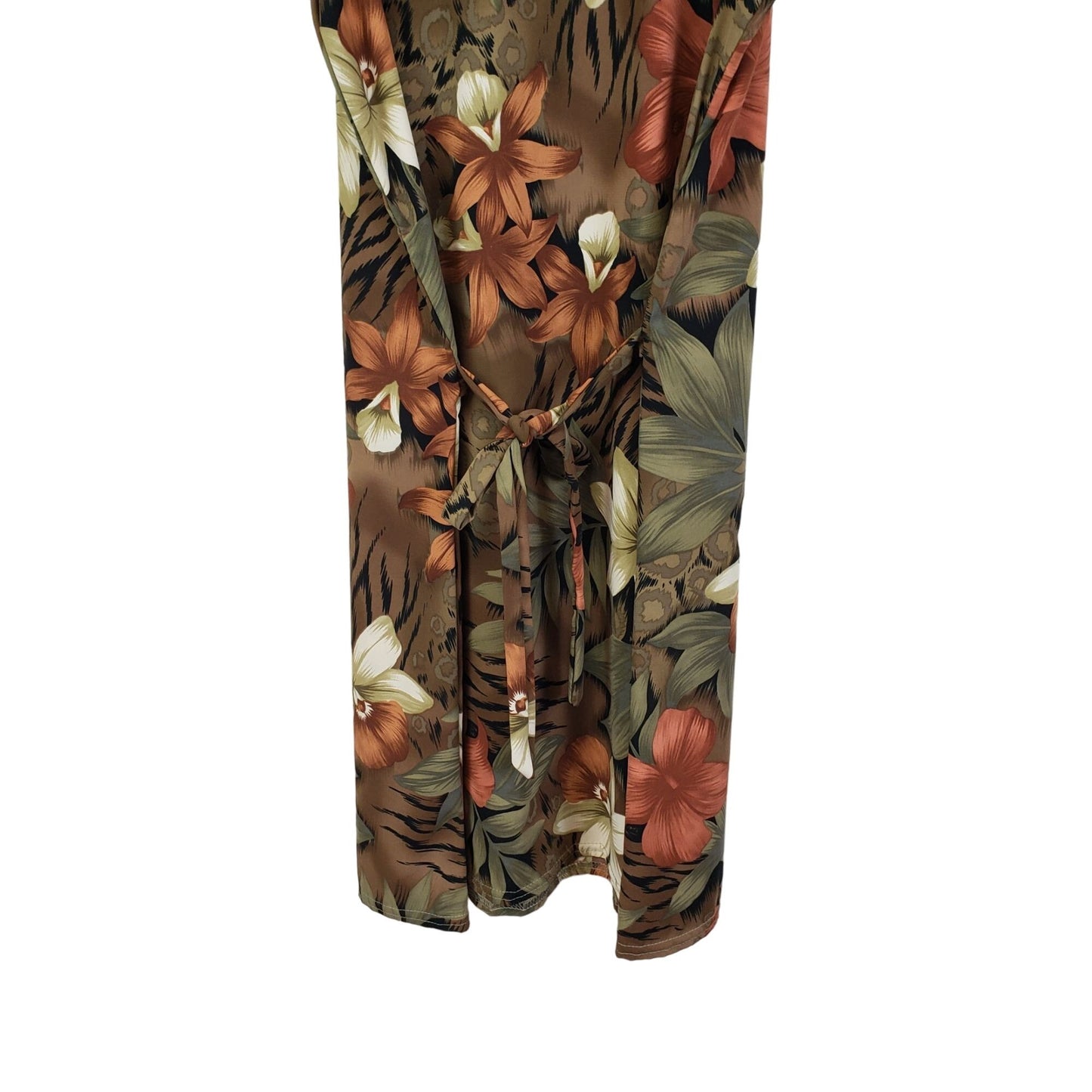 Tampa Bay Artwear Tropical Print Mini Dress Size M/L (est)