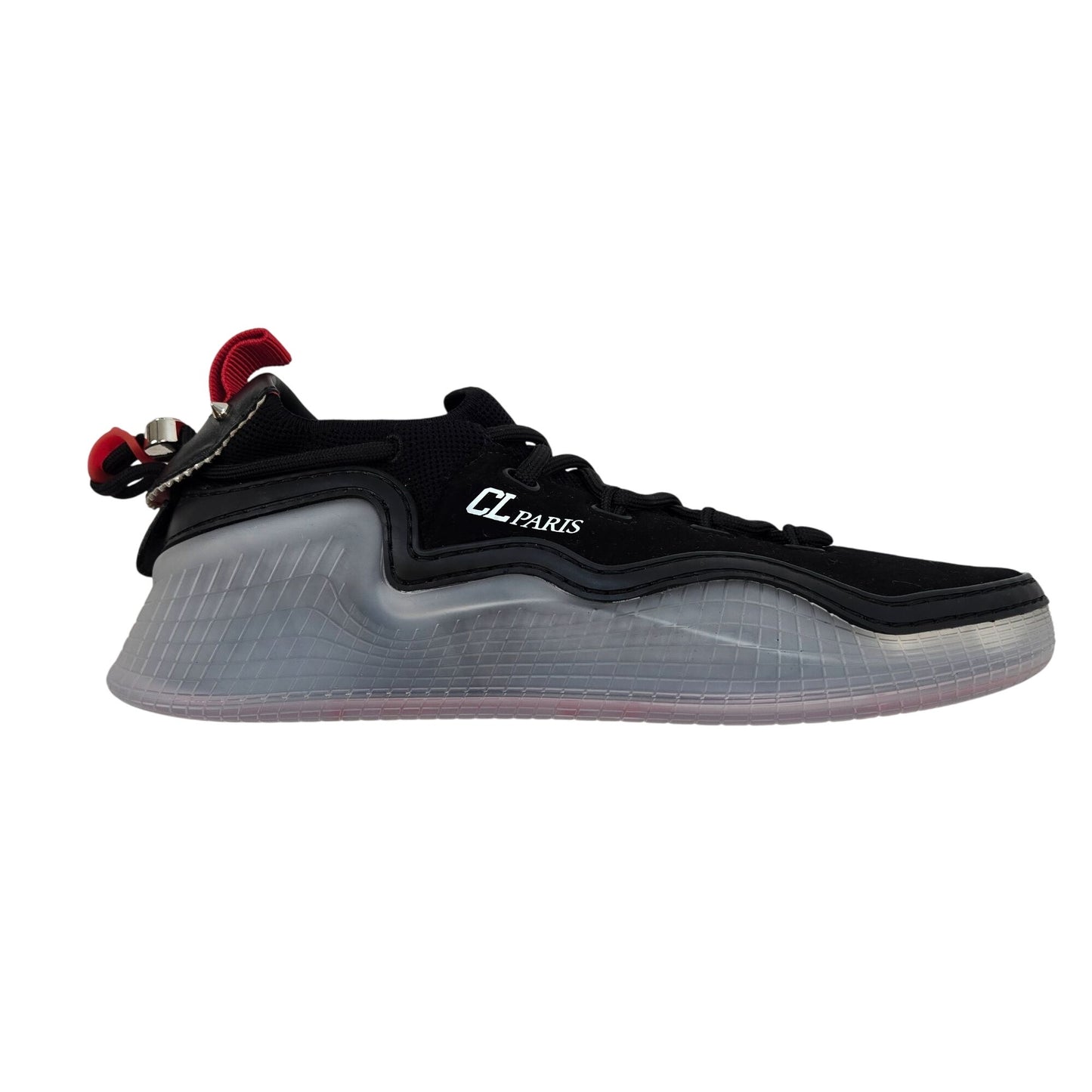 NWT/NIB Christian Louboutin Men's Arpoador Flat Black Sneakers Size 40/US Size 7