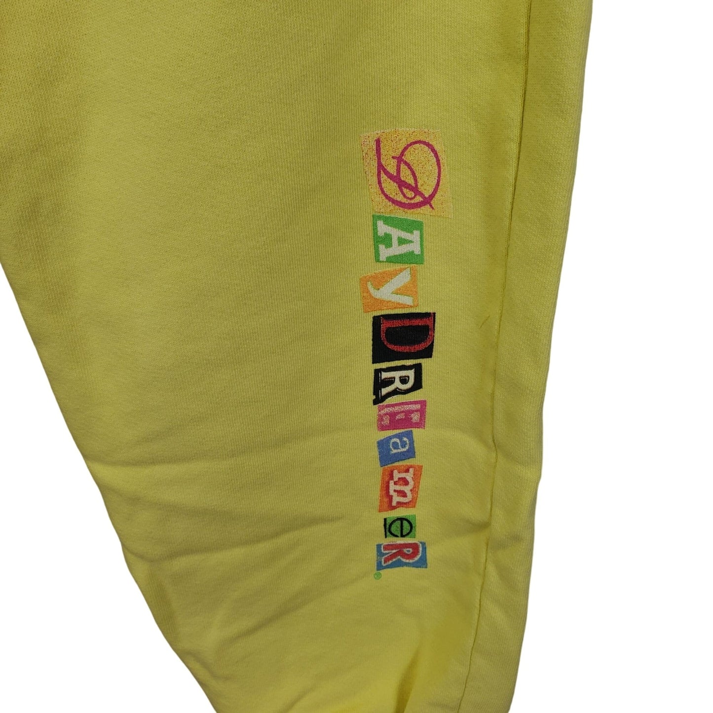 NWT Daydreamer Signature Jogger Sweatpants in Citron Size XS
